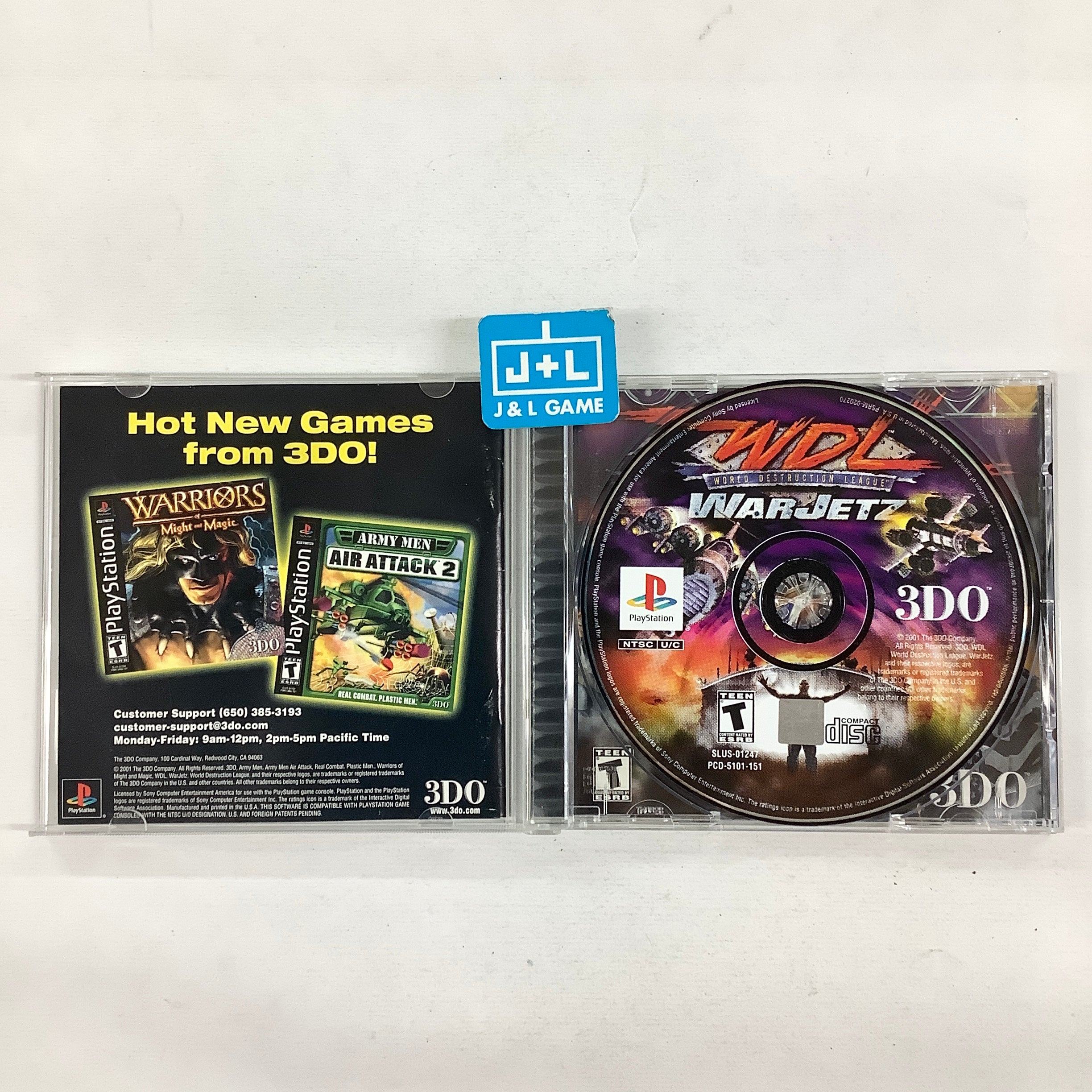 WarJetz - (PS1) PlayStation 1 [Pre-Owned] Video Games 3DO