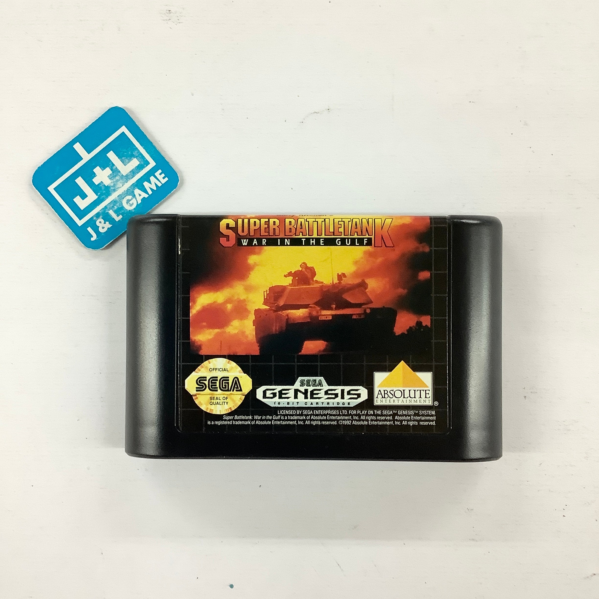 Garry Kitchen's Super Battletank: War in the Gulf - (SG) SEGA Genesis [Pre-Owned] Video Games Absolute Entertainment   