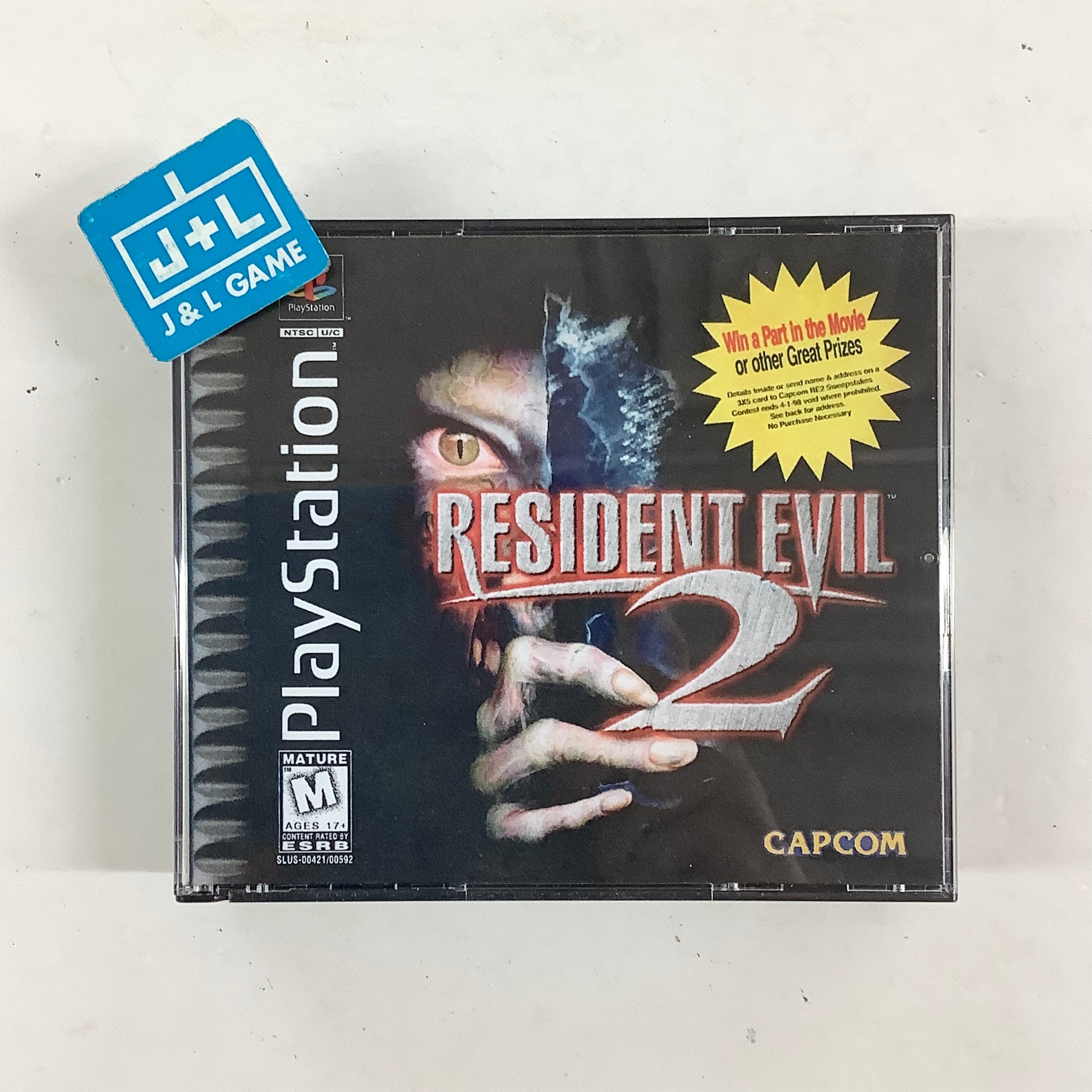 Resident Evil 2 - (PS1) PlayStation 1 [Pre-Owned] Video Games Capcom