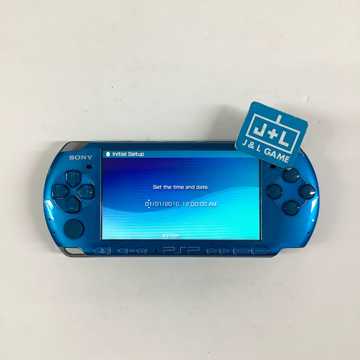 Sony PlayStation Portable 3000 (Carnival Vibrant Blue) - Sony PSP [Pre-Owned]