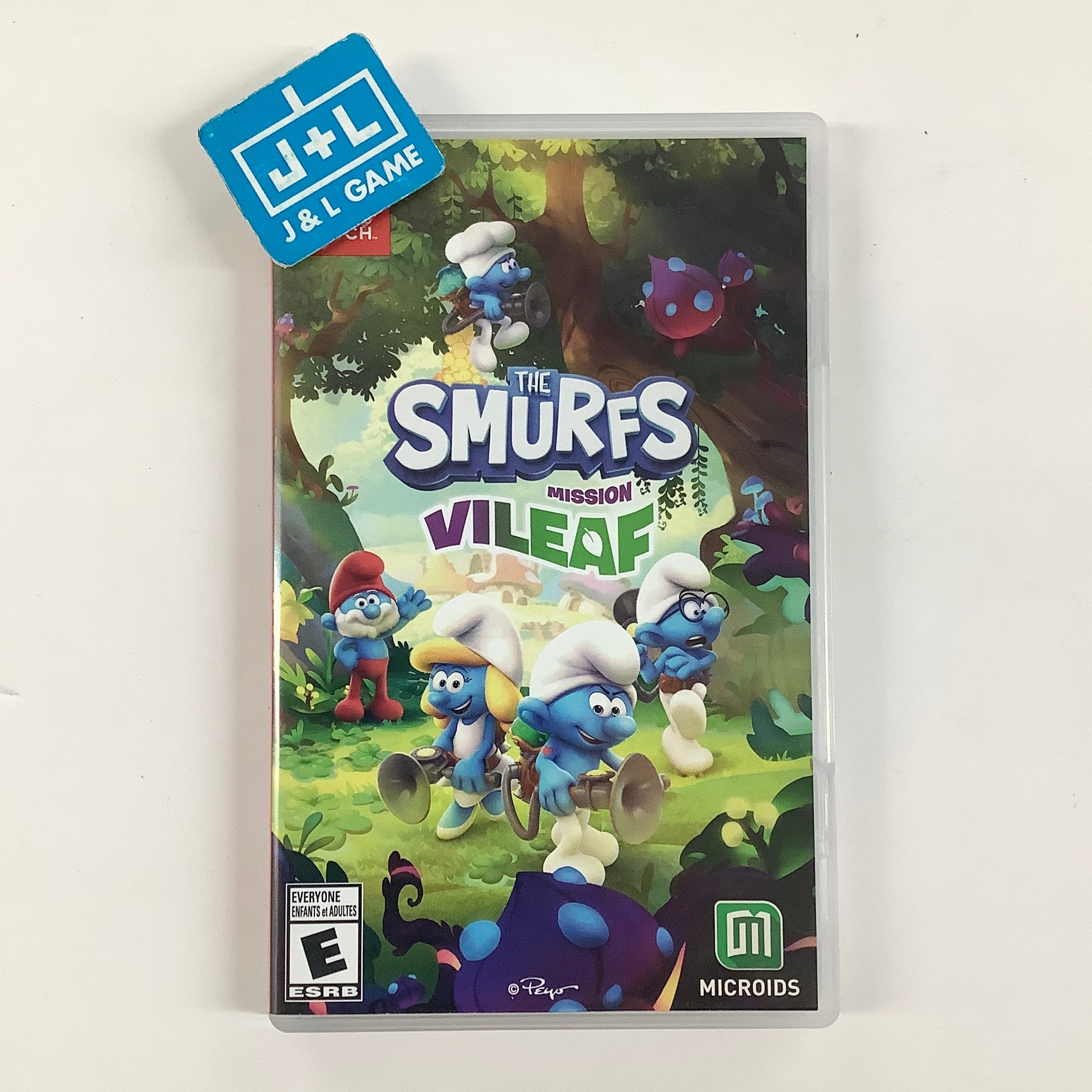 The Smurfs: Mission Vileaf - (NSW) Nintendo Switch [Pre-Owned] Video Games MICROÏDS