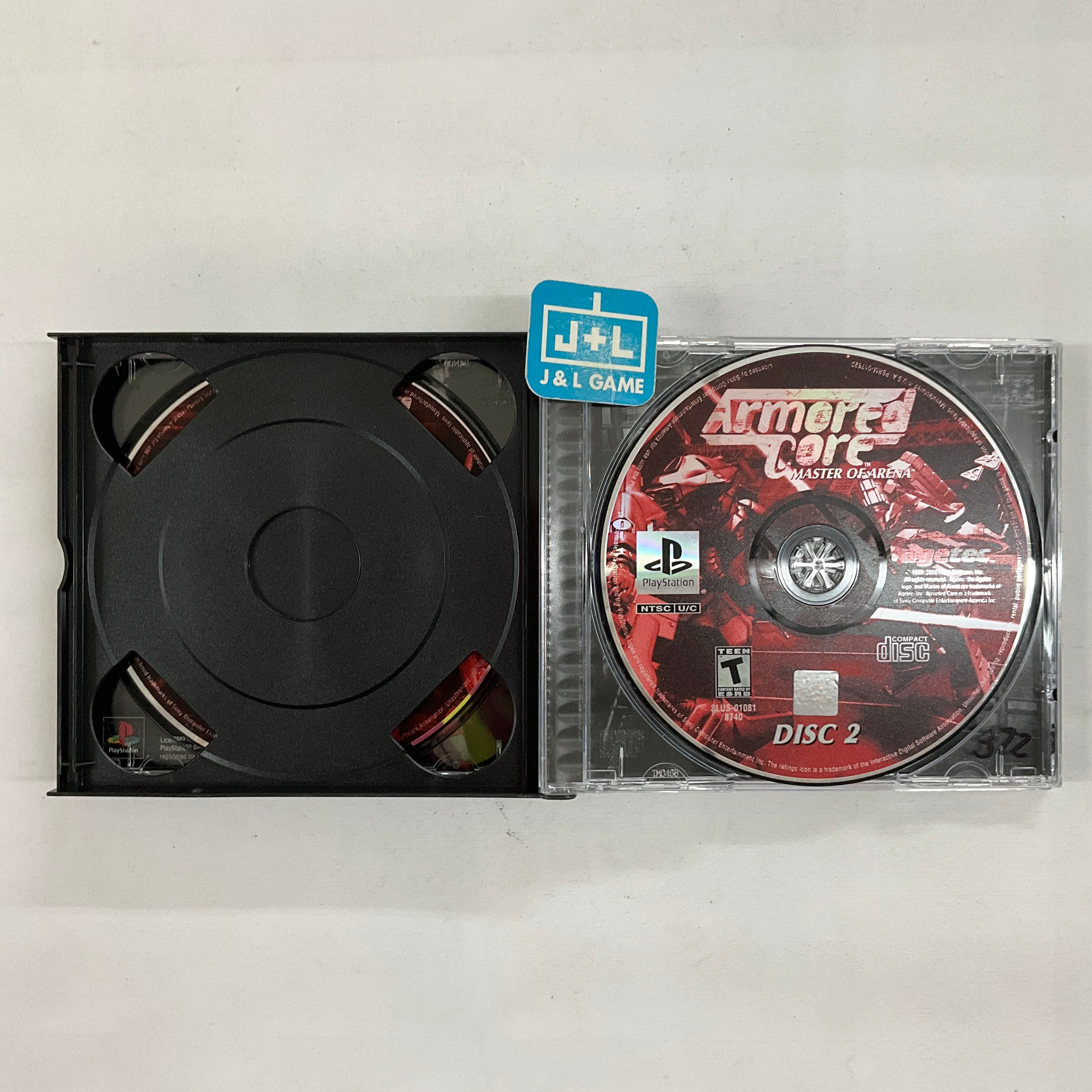 Armored Core: Master of Arena - (PS1) Playstation 1 [Pre-Owned] Video Games Agetec   