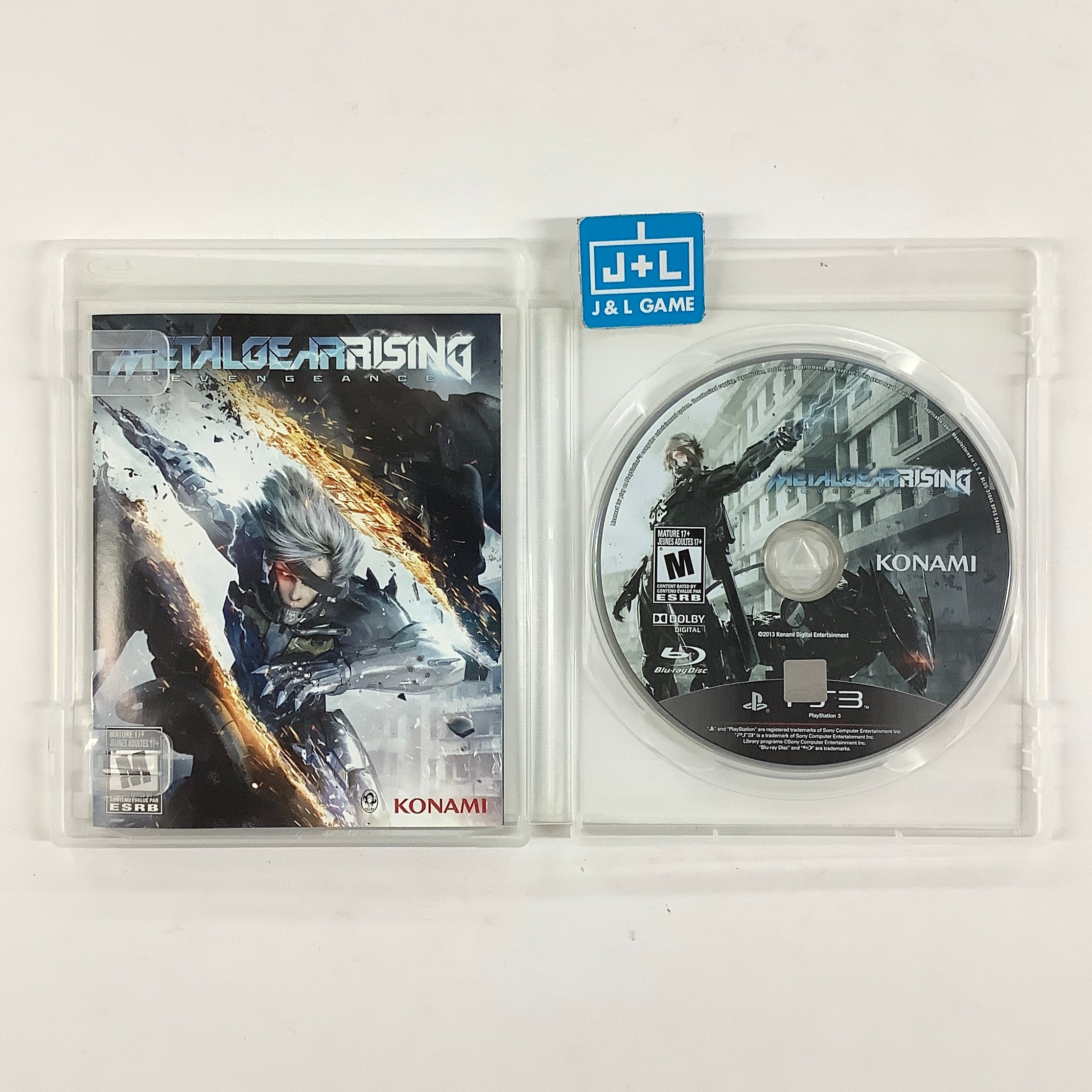 Metal Gear Rising: Revengeance - (PS3) PlayStation 3 [Pre-Owned] Video Games Konami