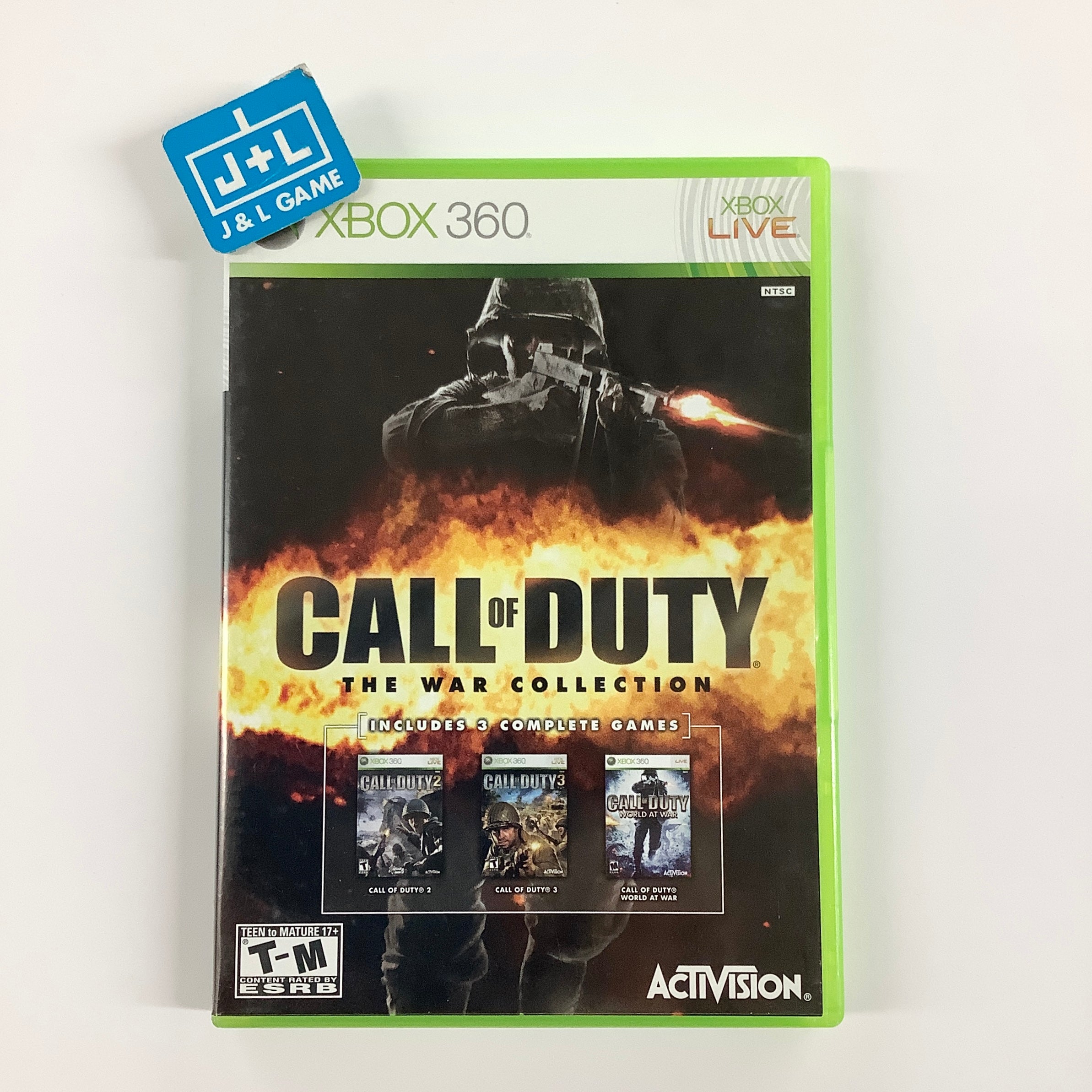 Call of Duty: The War Collection - Xbox 360 [Pre-Owned] Video Games Activision