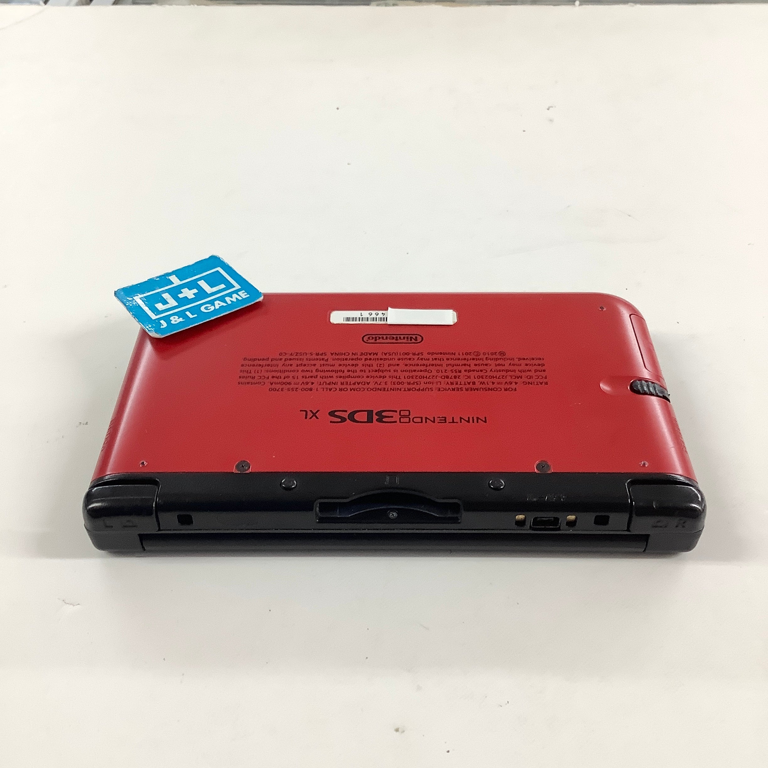 Nintendo 3DS XL Console (Red/Black) - Nintendo 3DS [Pre-Owned]#(4661)