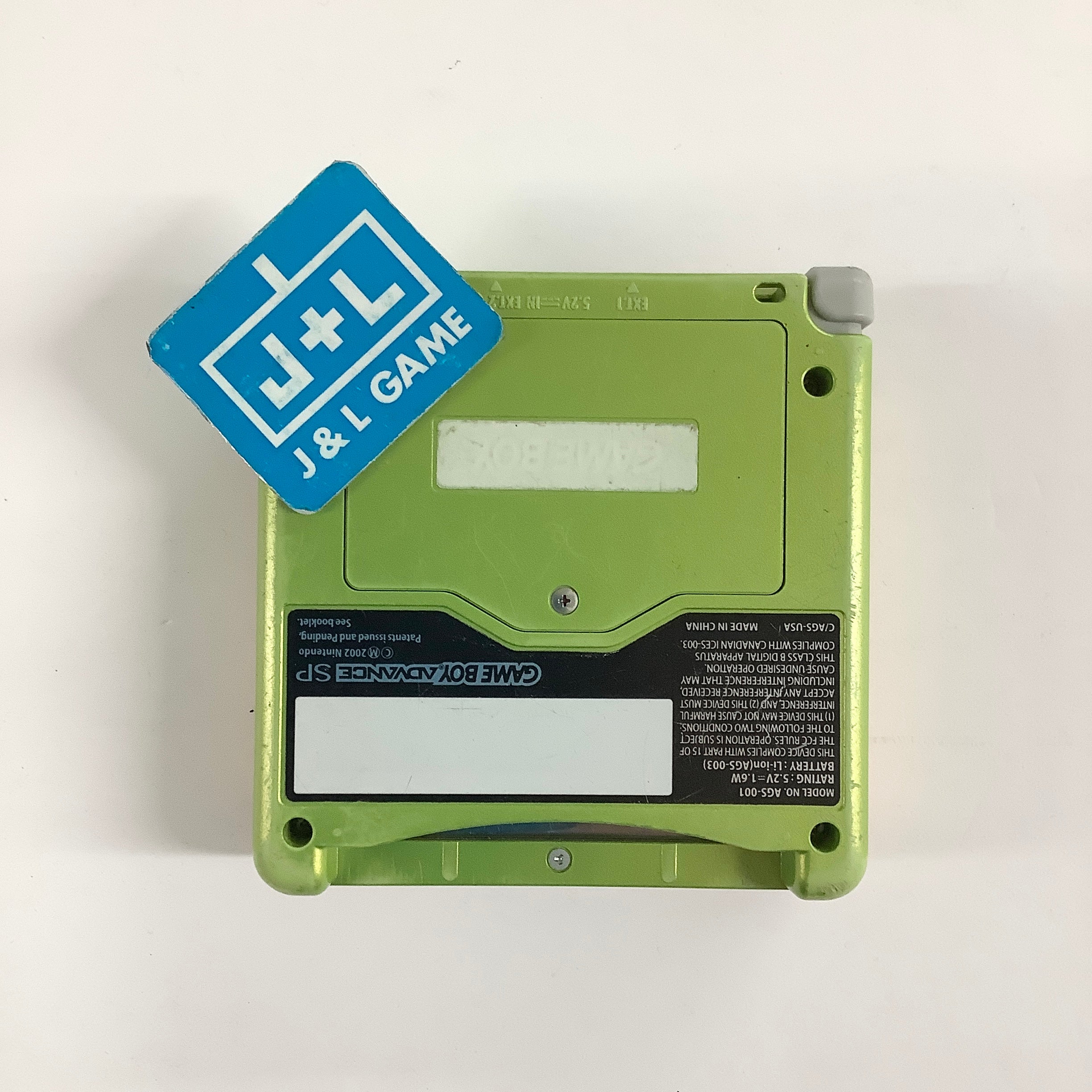 Nintendo Game Boy Advance SP Console AGS-001 (Spice Orange/Lime Green) - (GBA) Game Boy Advance SP [Pre-Owned]
