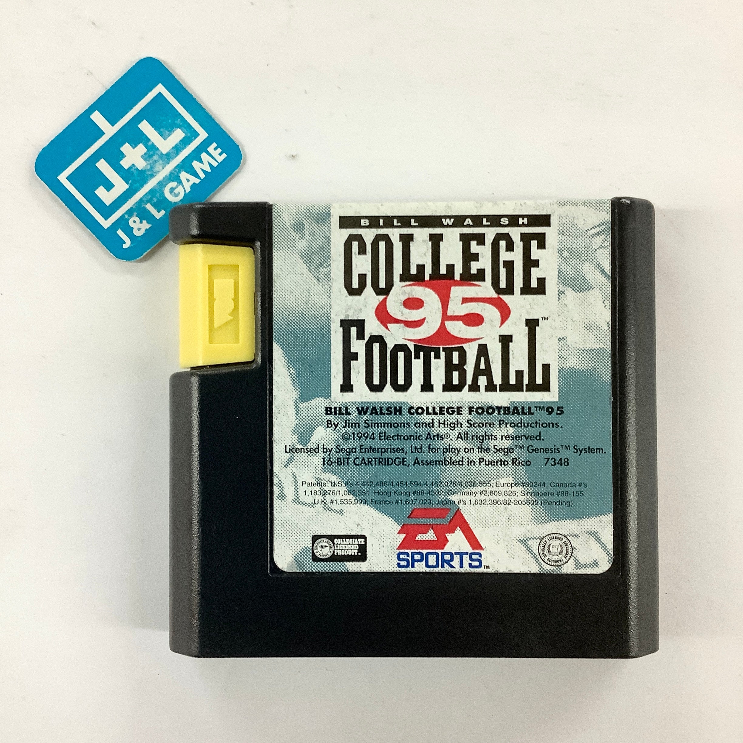 Bill Walsh College Football '95 - (SG) SEGA Genesis [Pre-Owned] Video Games EA Sports   