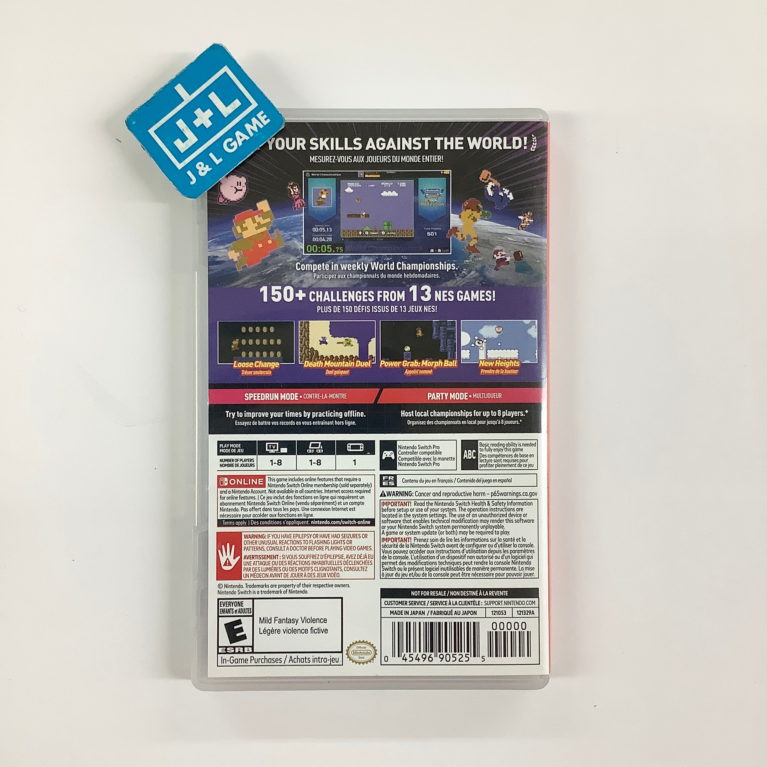 Nintendo World Championships: NES Edition (Deluxe Set) - (NSW) Nintendo Switch [Pre-Owned]