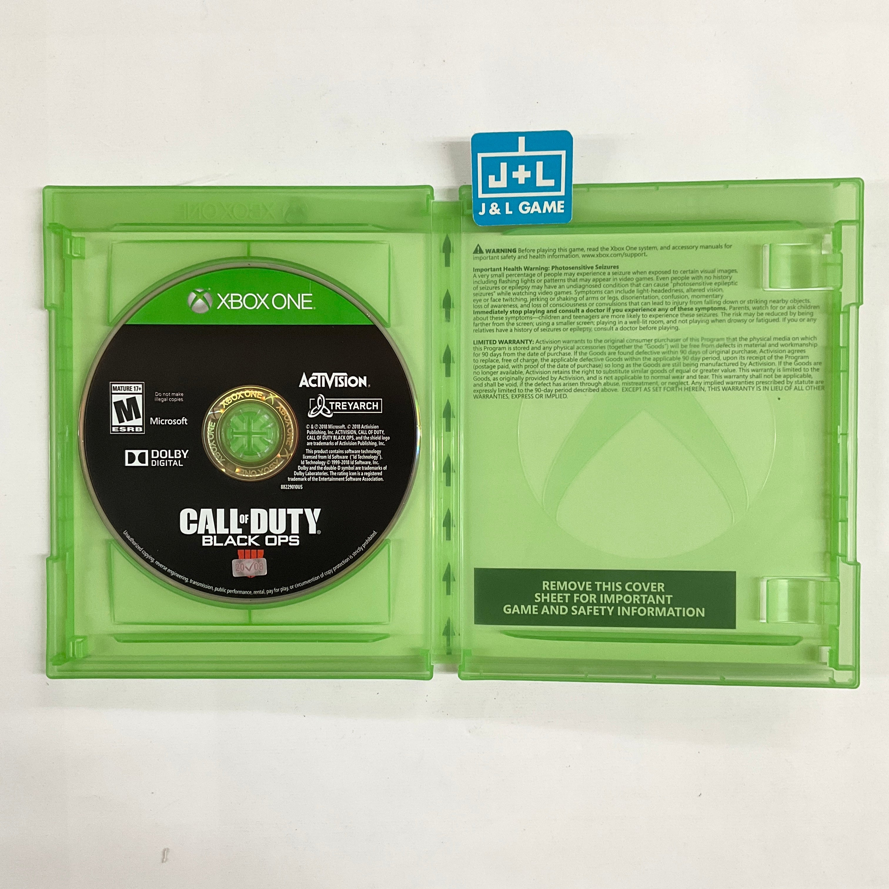 Call of Duty: Black Ops IIII - (XB1) Xbox One [Pre-Owned] Video Games ACTIVISION   