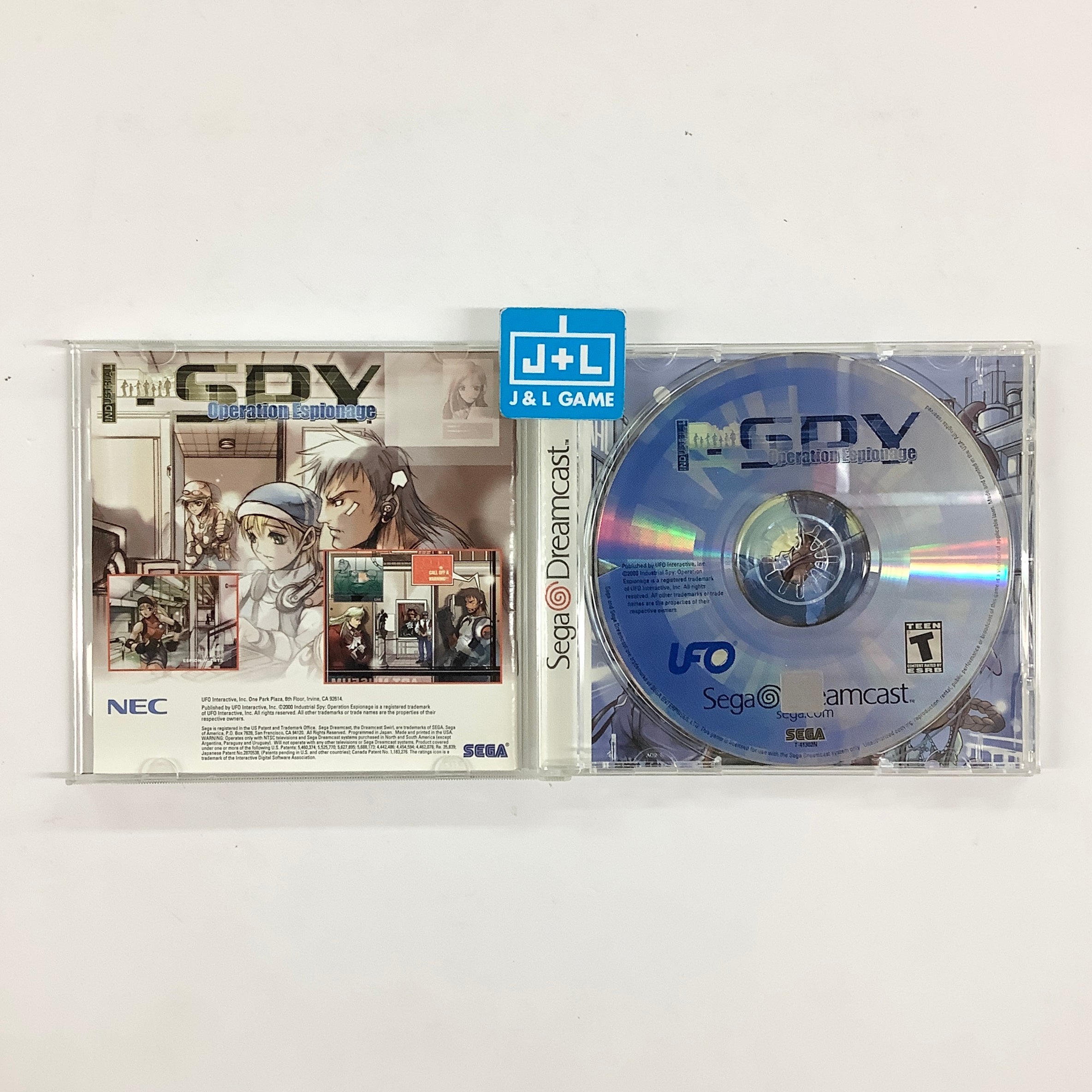 Industrial Spy Operation Espionage - (DC) SEGA Dreamcast [Pre-Owned] SEGA