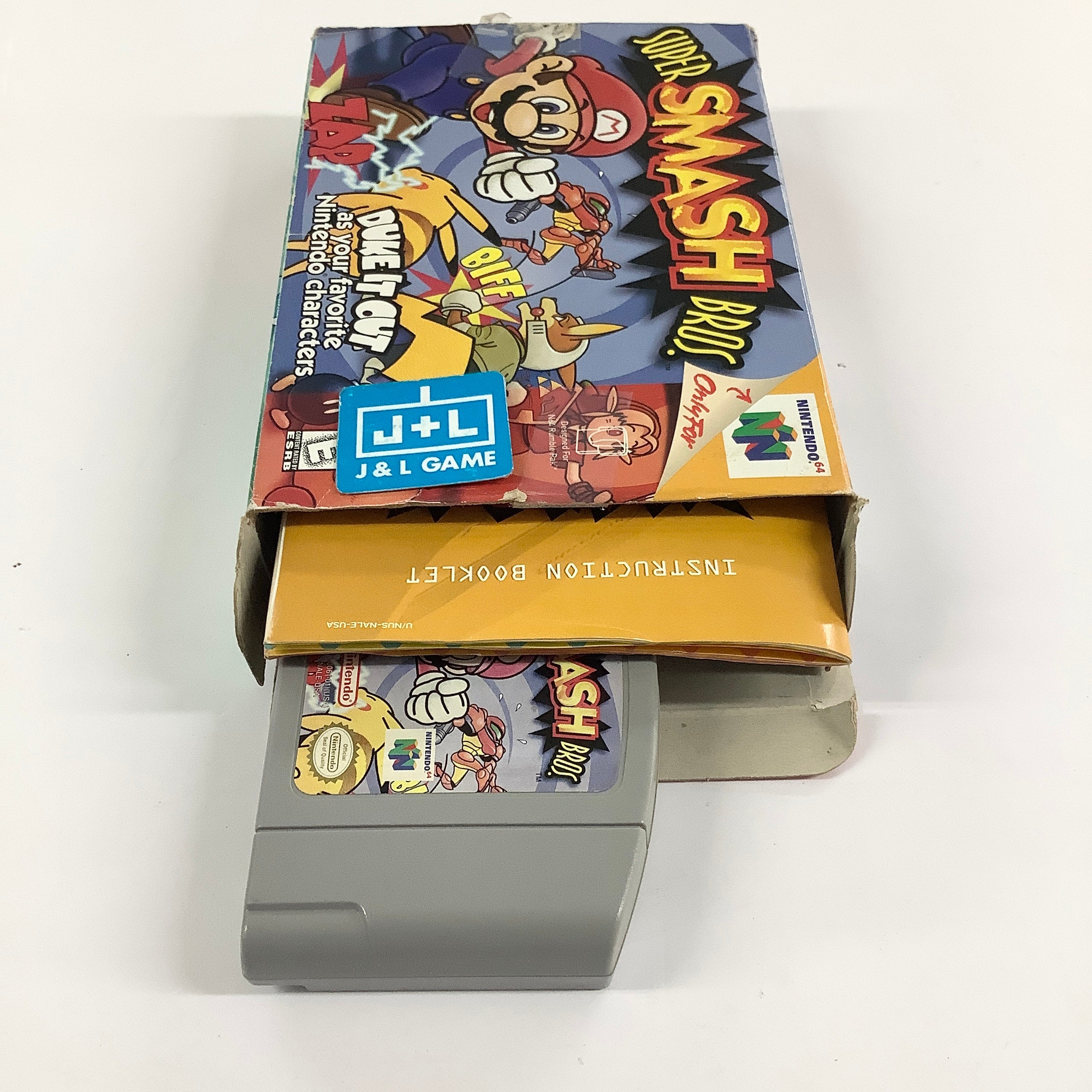 Super Smash Bros. - (N64) Nintendo 64 [Pre-Owned] Video Games Nintendo