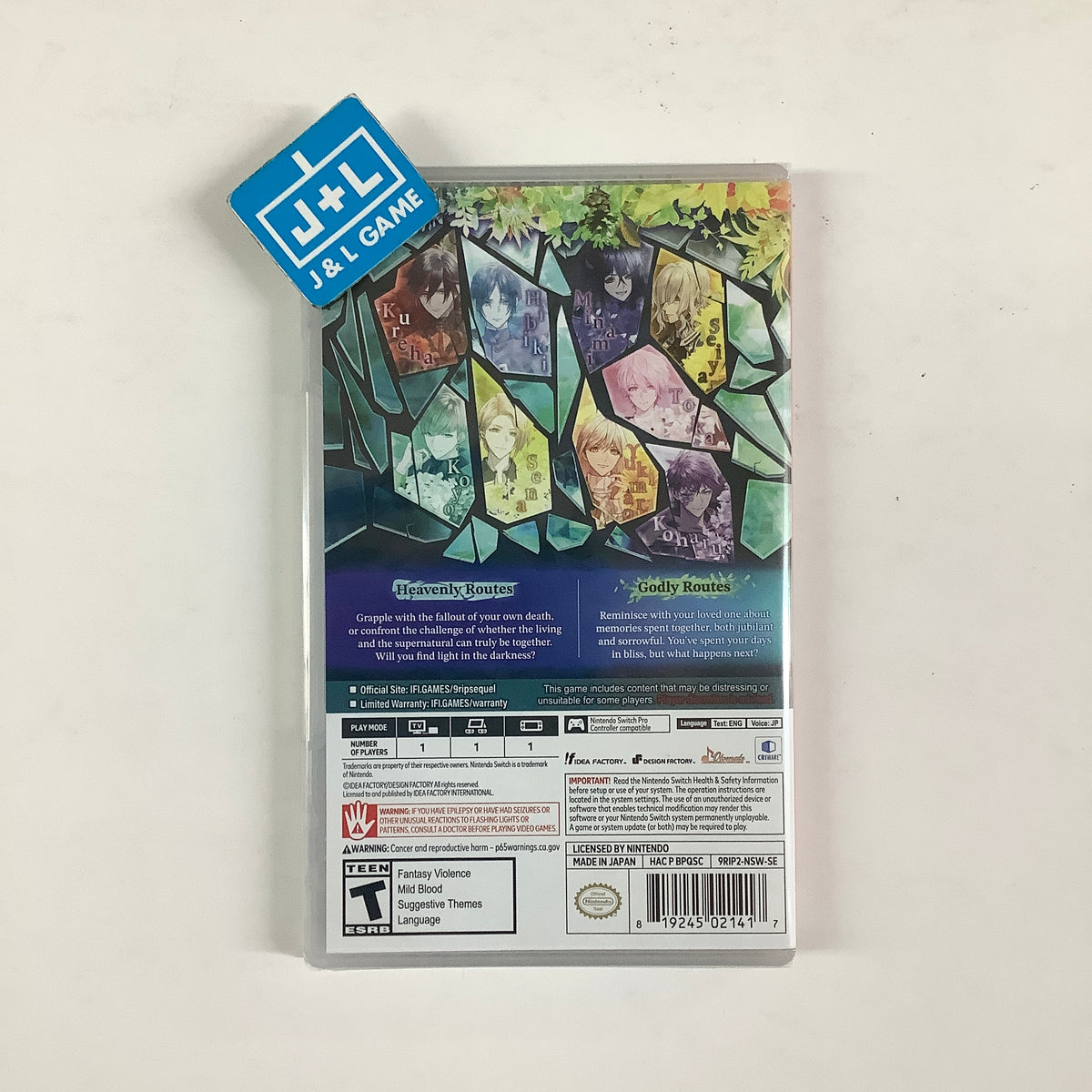 9 R.I.P. sequel - (NSW) Nintendo Switch
