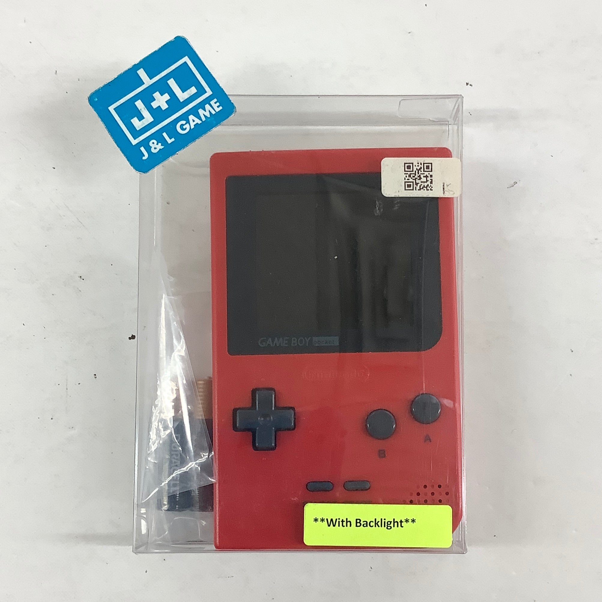 Nintendo Game Boy Pocket (Red with backlight) - (GBP) Game Boy Pocket [Pre-Owned] Consoles Nintendo