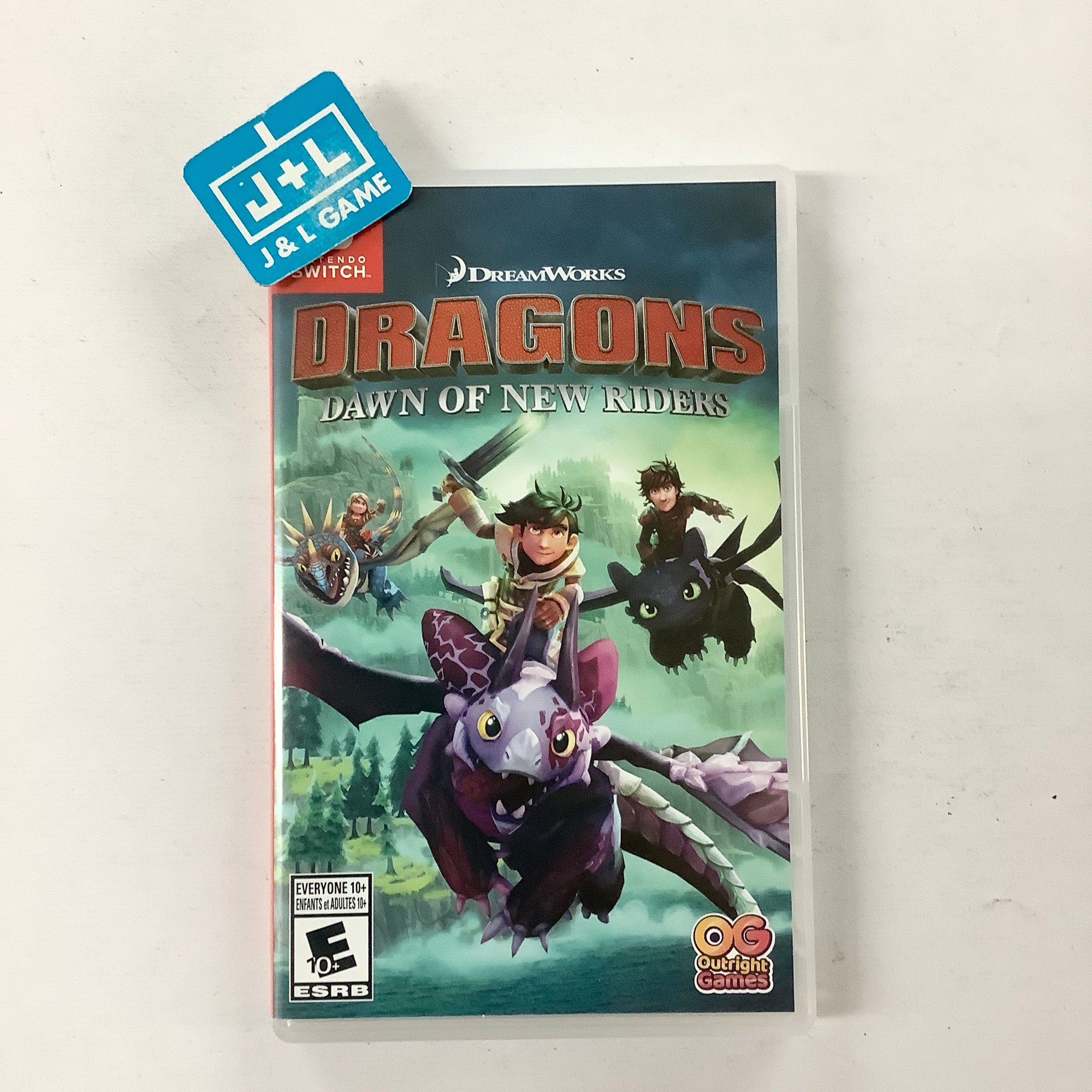 DreamWorks Dragons Dawn of New Riders - (NSW) Nintendo Switch [Pre-Owned] Video Games Outright Games   