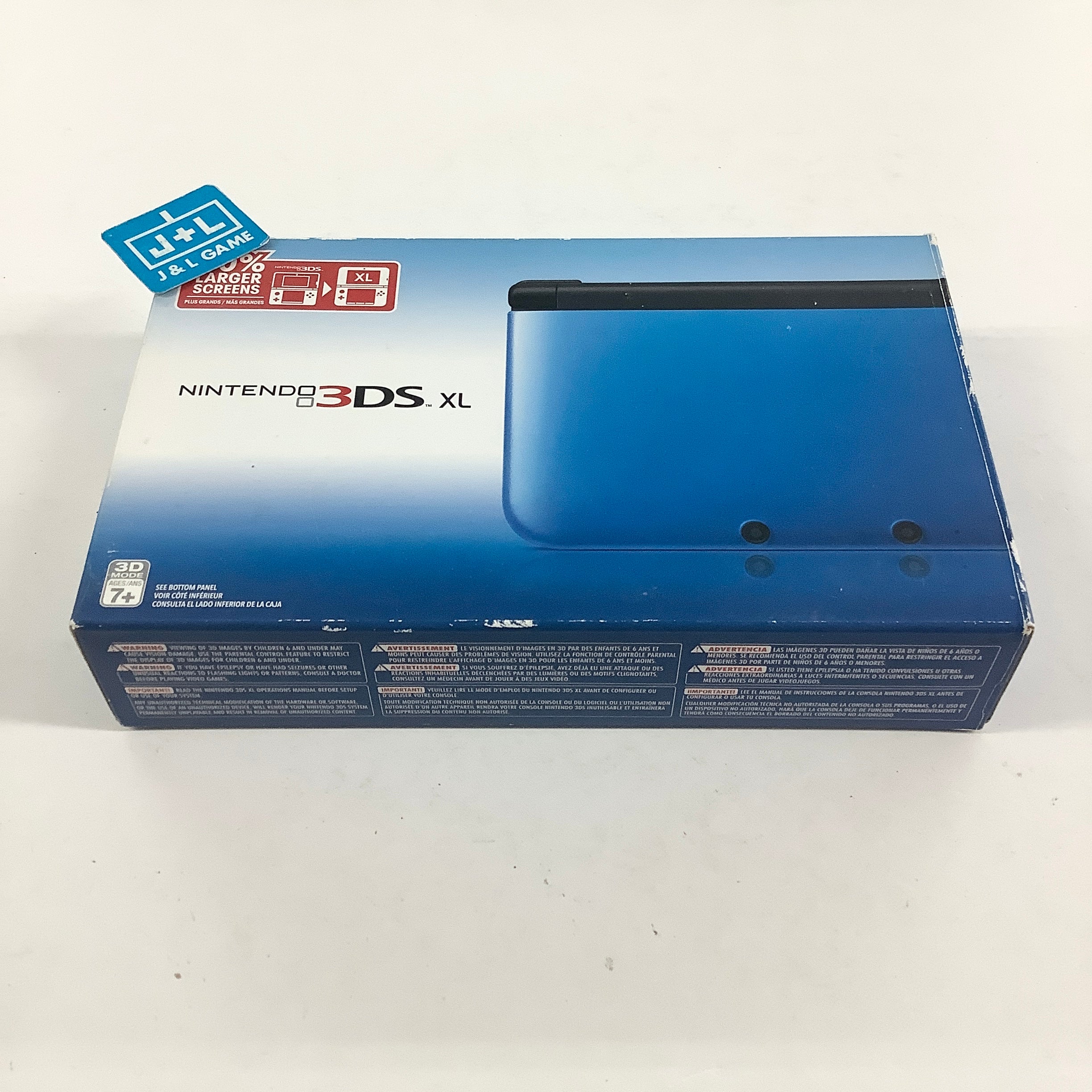 Nintendo 3DS XL Console (Blue/Black) - Nintendo 3DS [Pre-Owned] Consoles Nintendo