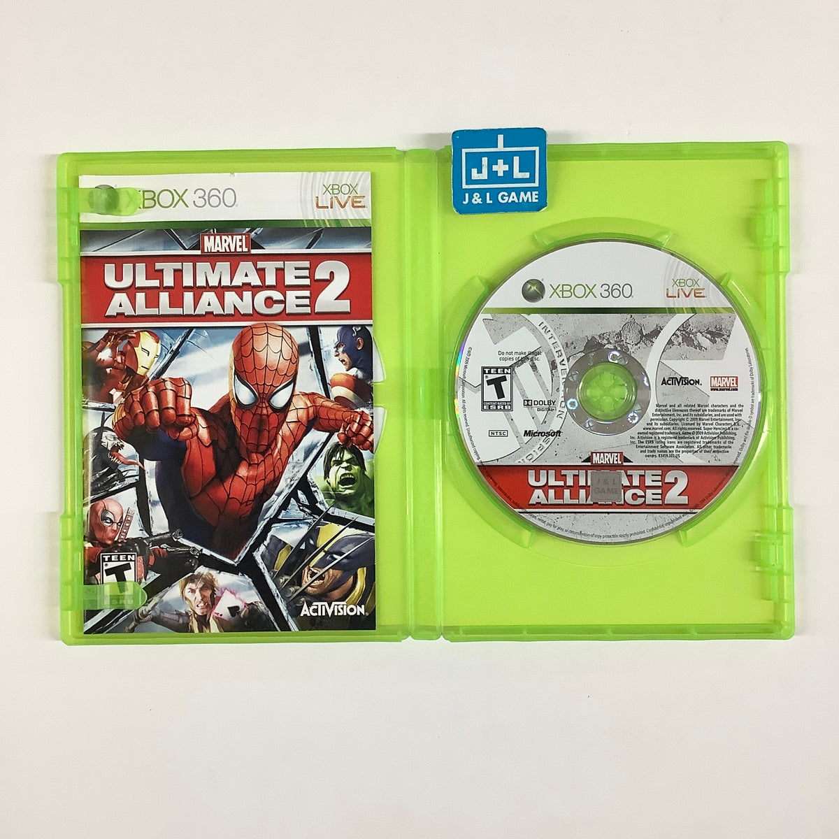Marvel: Ultimate Alliance 2 - Xbox 360 [Pre-Owned] Video Games Activision