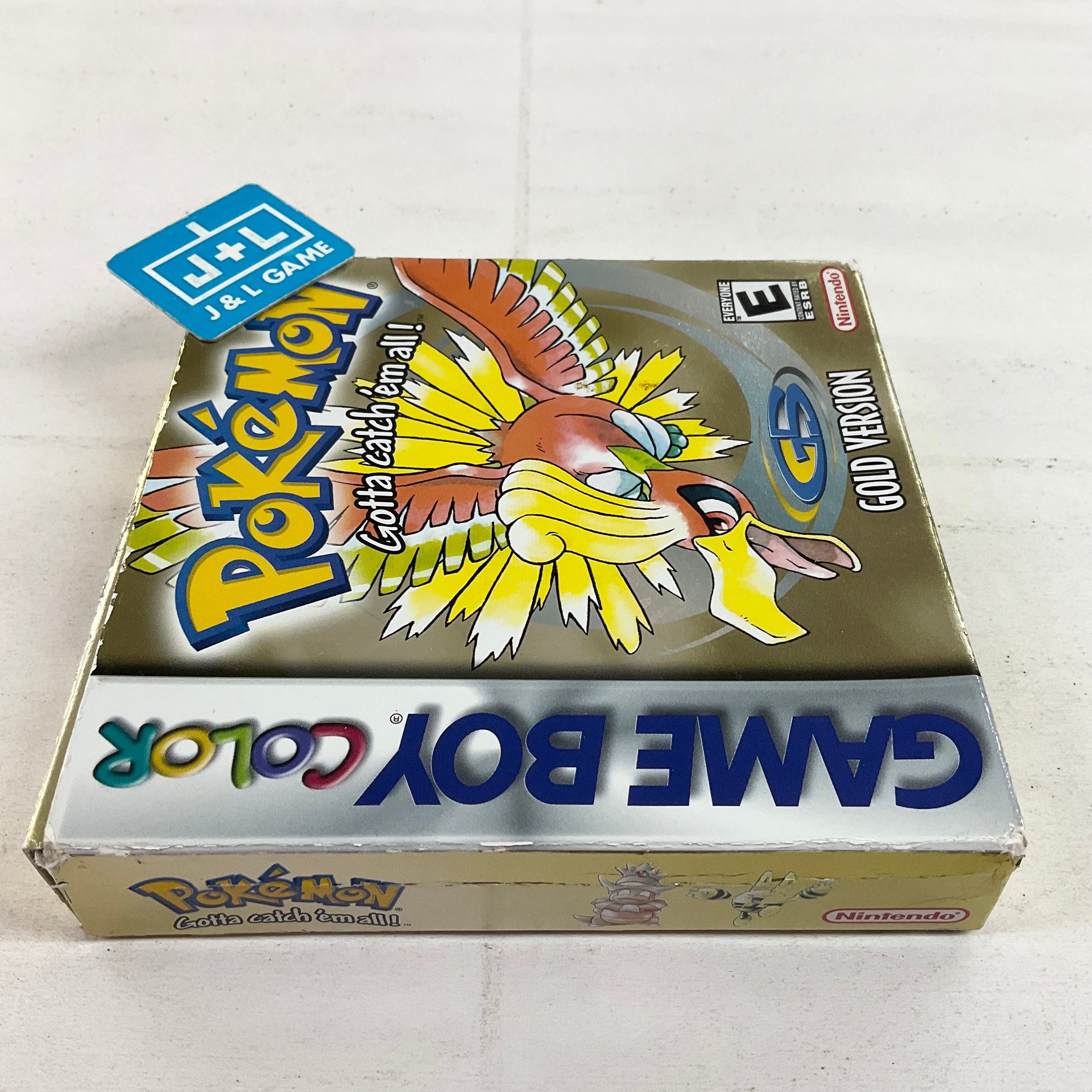 Pokemon Gold Version - (GBC) Game Boy Color [Pre-Owned] Video Games Nintendo