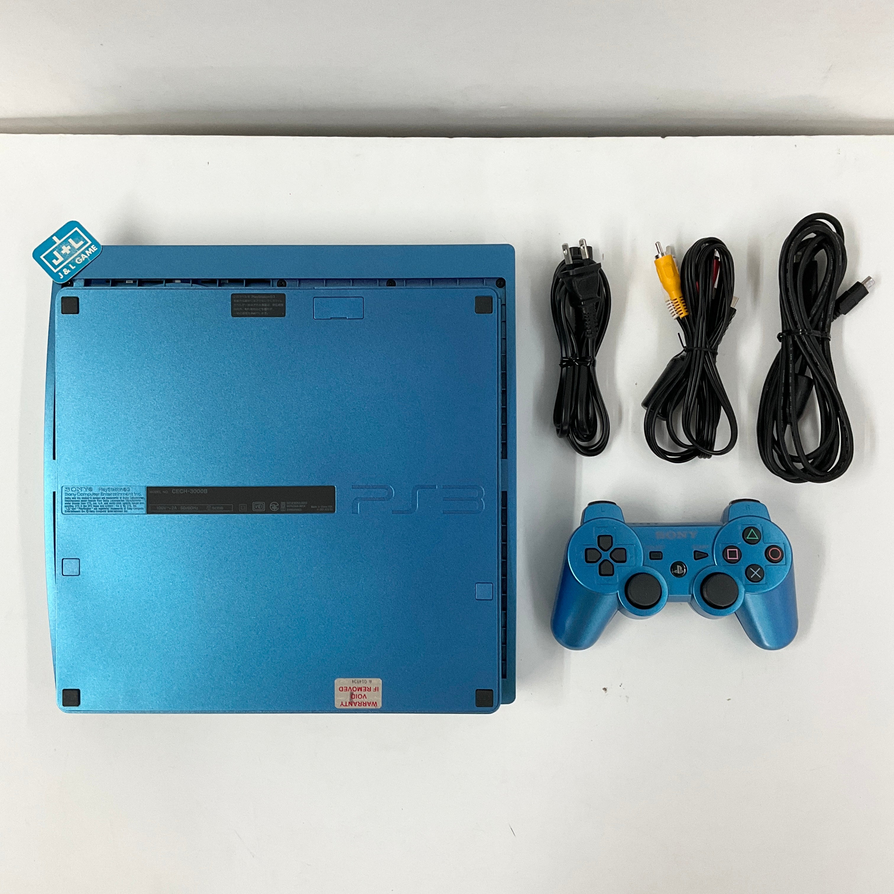 Sony PlayStation 3 Slim Console 320 GB (Splash Blue) - (PS3) Playstati ...