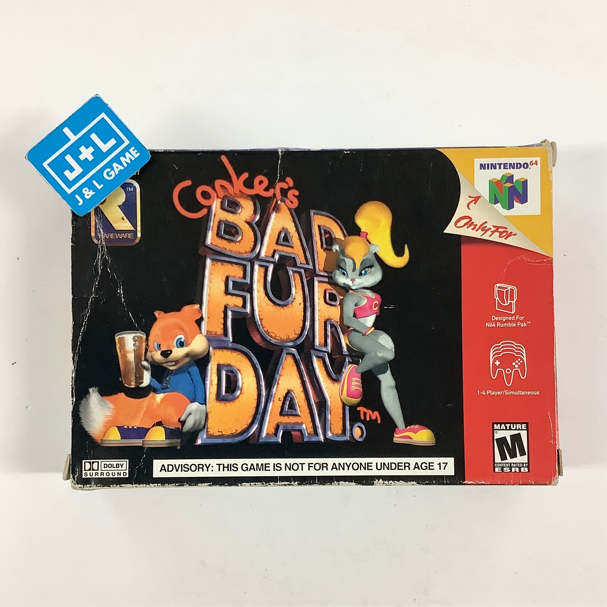 Conker's Bad Fur Day - (N64) Nintendo 64 [Pre-Owned]
