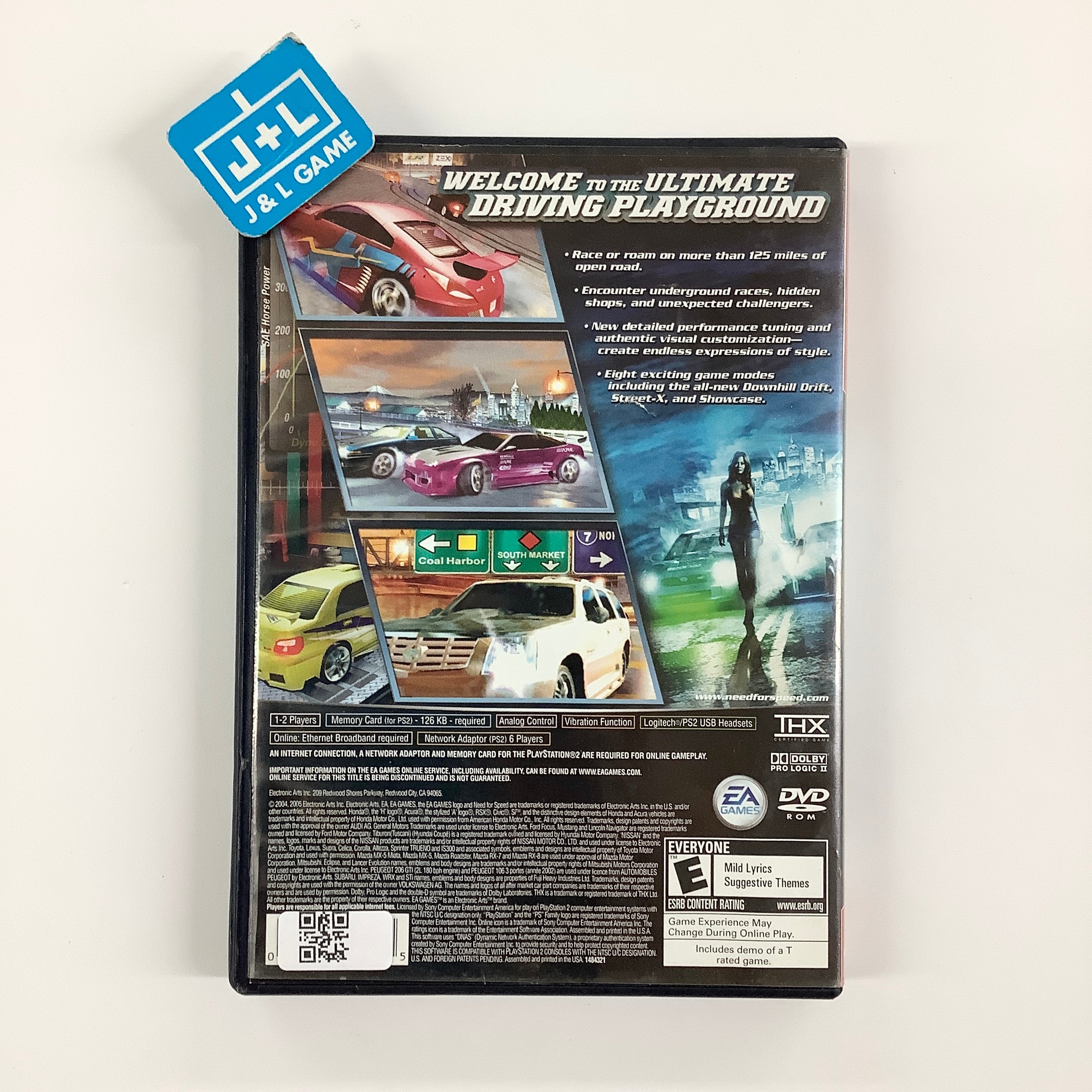 Need for Speed Underground 2 (Greatest Hits) - (PS2) PlayStation 2 [Pre-Owned] Video Games Electronic Arts
