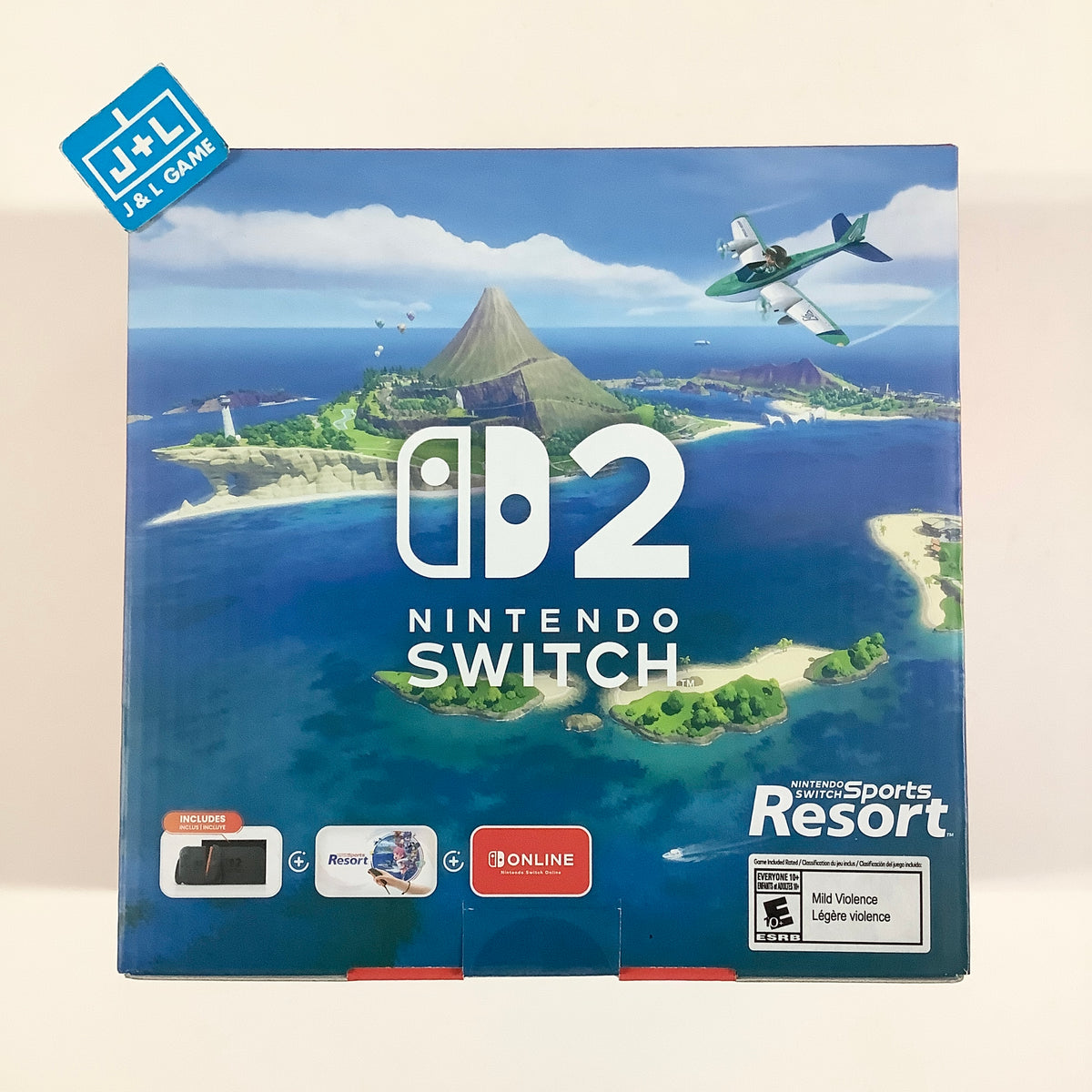 Nintendo Switch 2 + Nintendo Switch Sports Resort (Includes 3-month NSO Individual Membership 2027) - (NS2) Nintendo Switch 2 Consoles Nintendo
