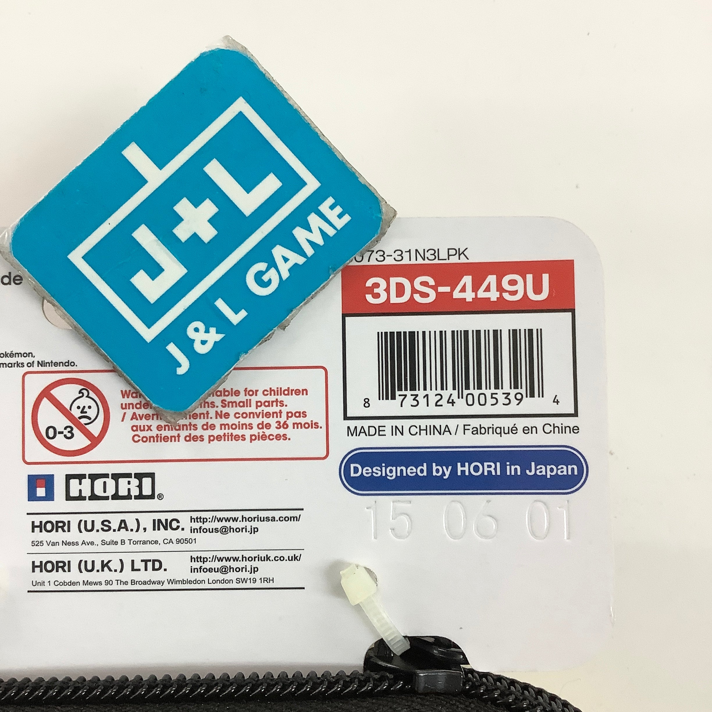 HORI Nintendo 3DS XL Hard Pouch (Pikachu) - (3DS) Nintendo 3DS Accessories HORI