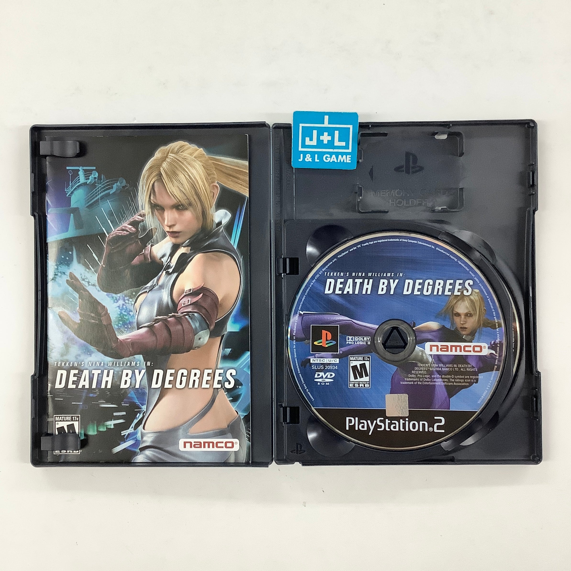 Death by Degrees - (PS2) PlayStation 2 [Pre-Owned] Video Games Namco