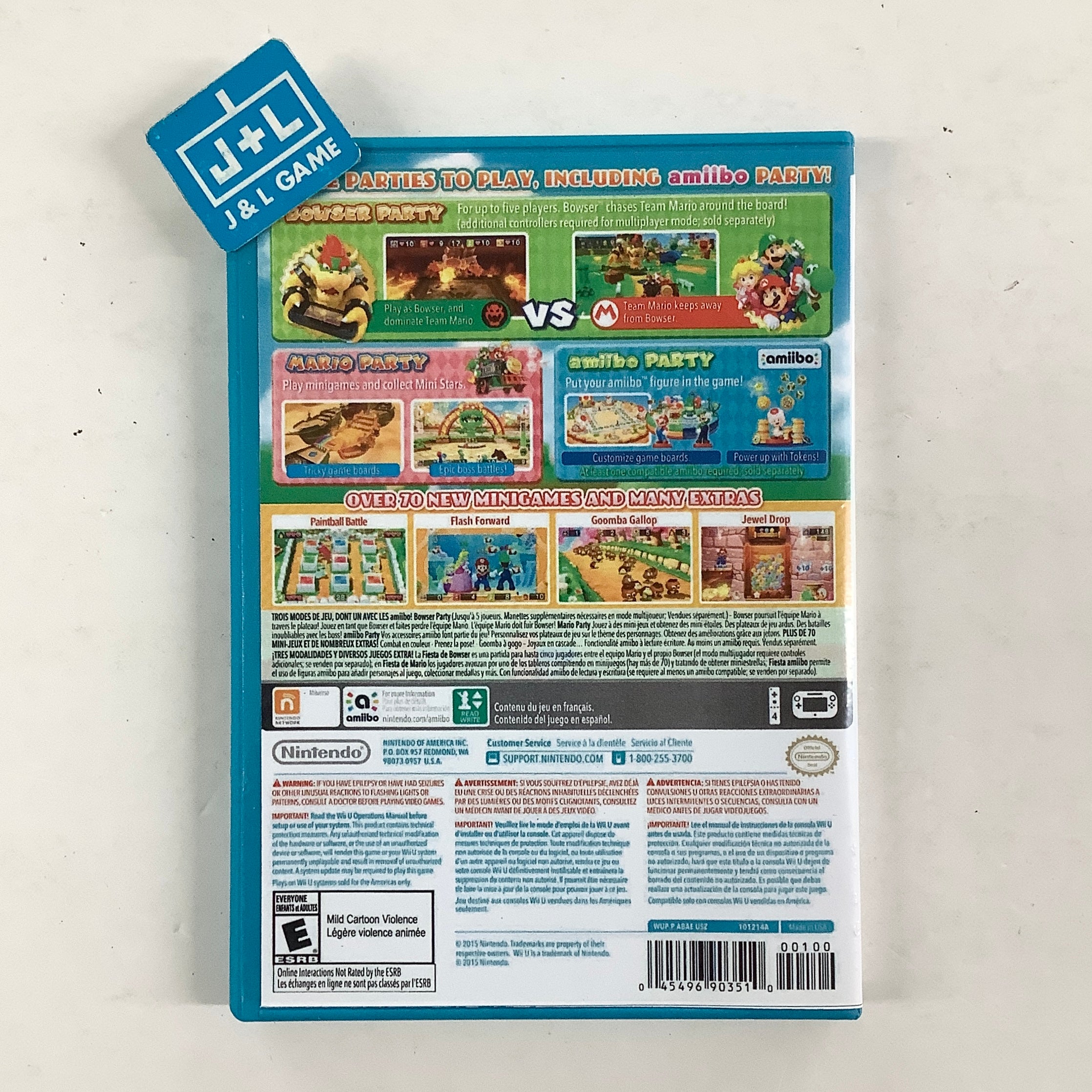 Mario Party 10 - Nintendo Wii U [Pre-Owned] Video Games Nintendo