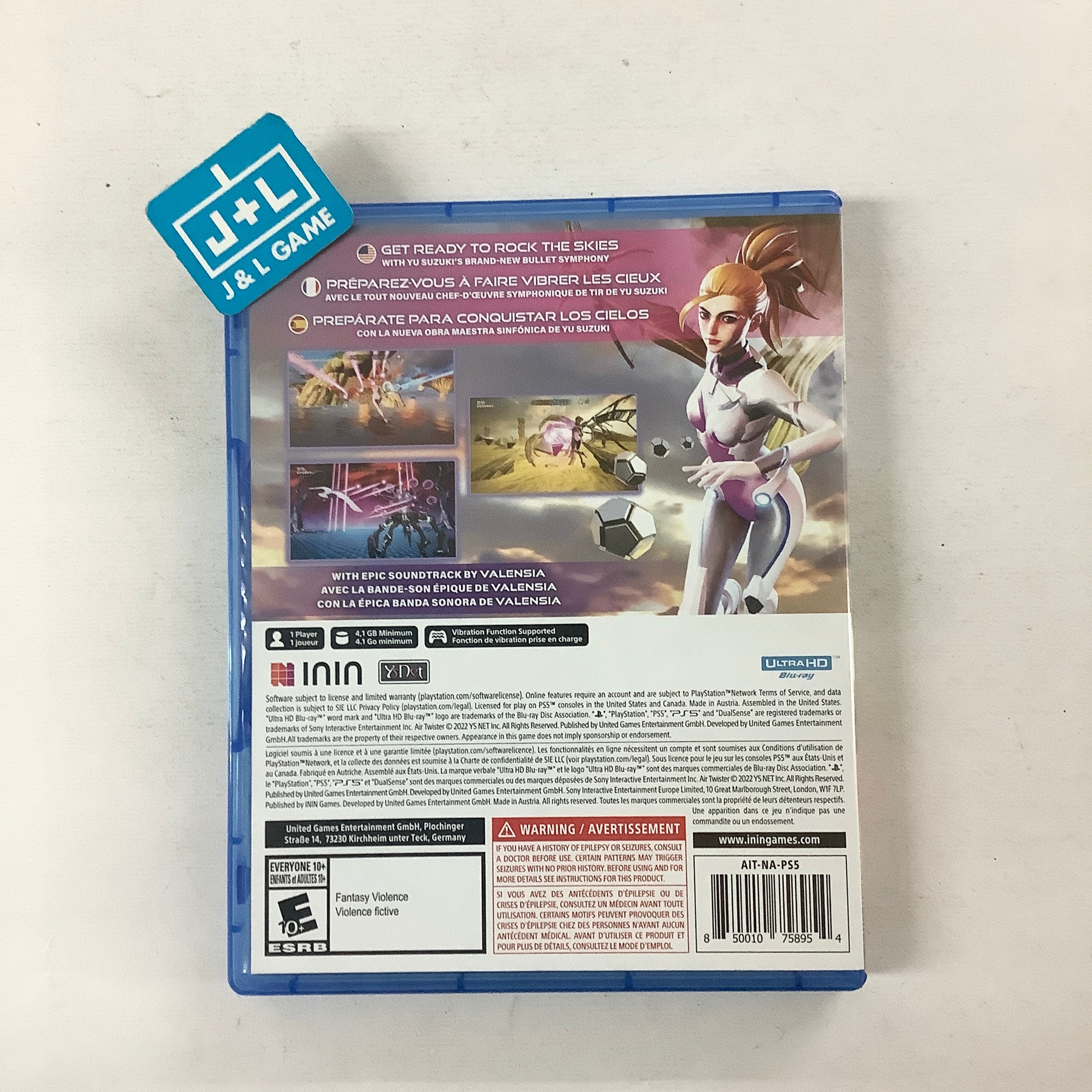 Air Twister - (PS5) Playstation 5 [Pre-Owned] Video Games ININ   