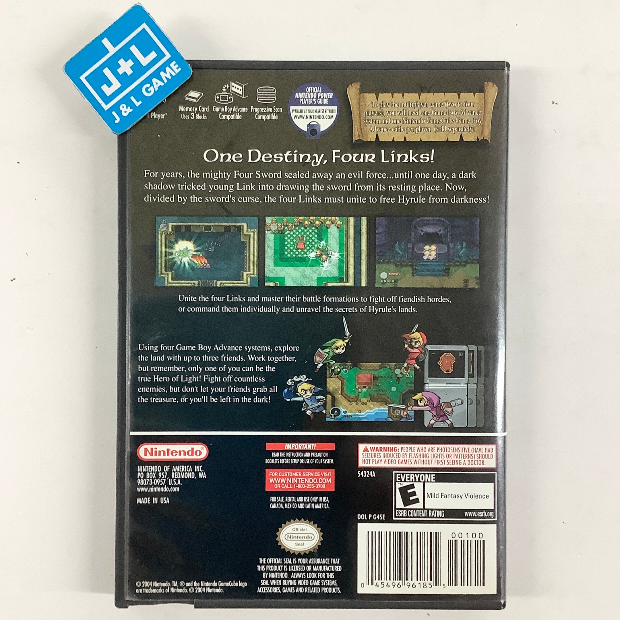 The Legend of Zelda: Four Swords Adventures - (GC) GameCube [Pre-Owned] Video Games Nintendo