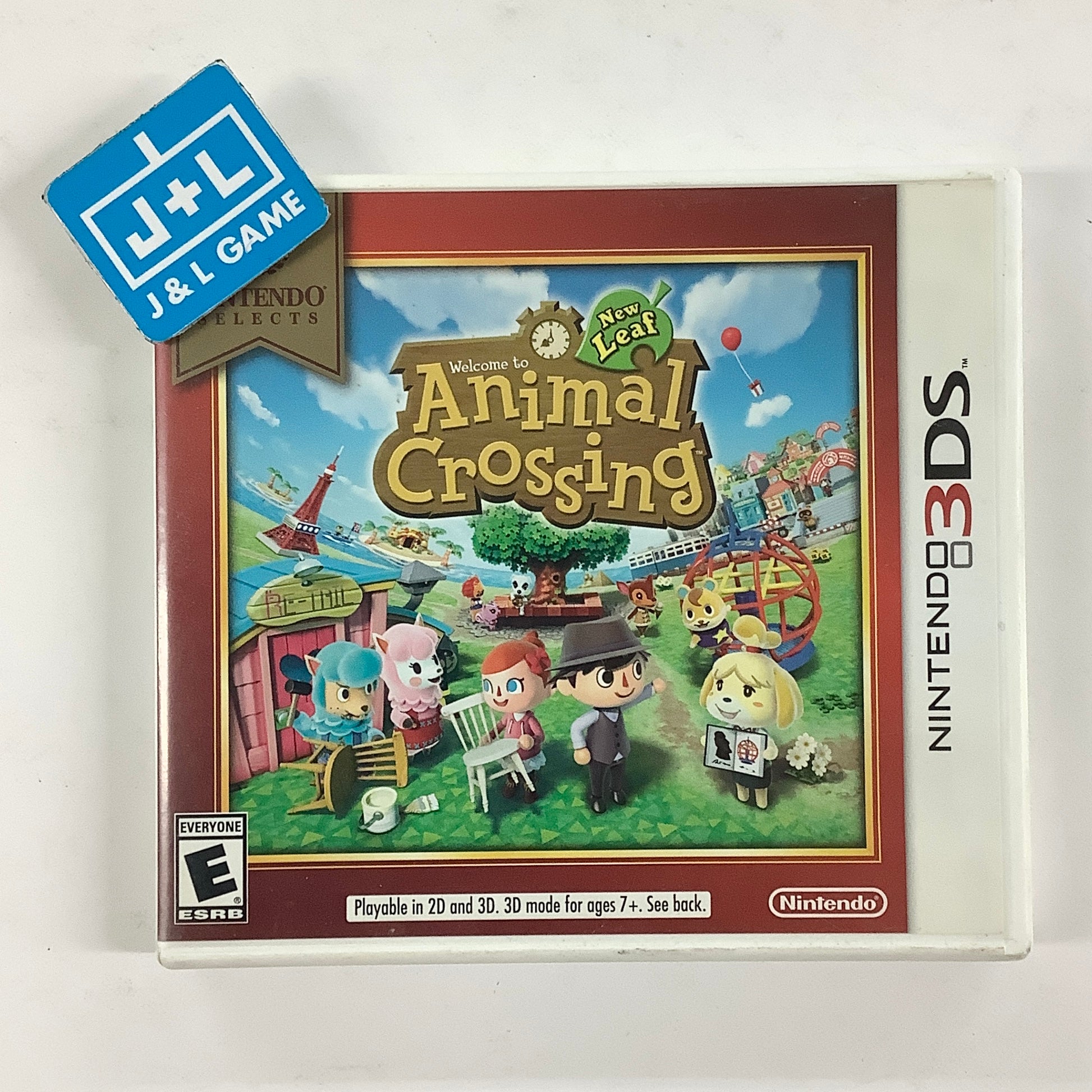 Animal Crossing: New Leaf (Nintendo Selects) - Nintendo 3DS [Pre-Owned] Video Games Nintendo