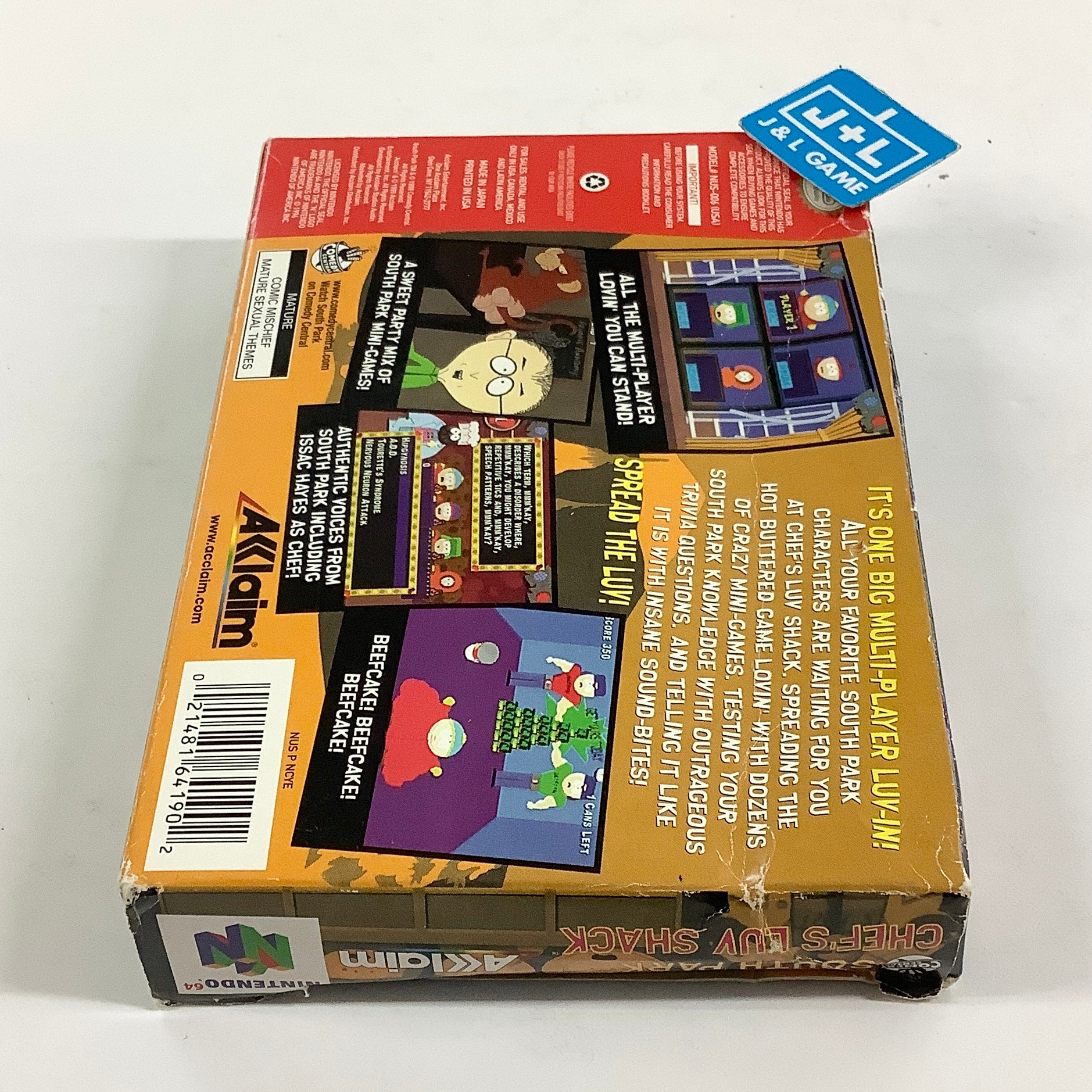 South Park: Chef's Luv Shack - (N64) Nintendo 64 [Pre-Owned]