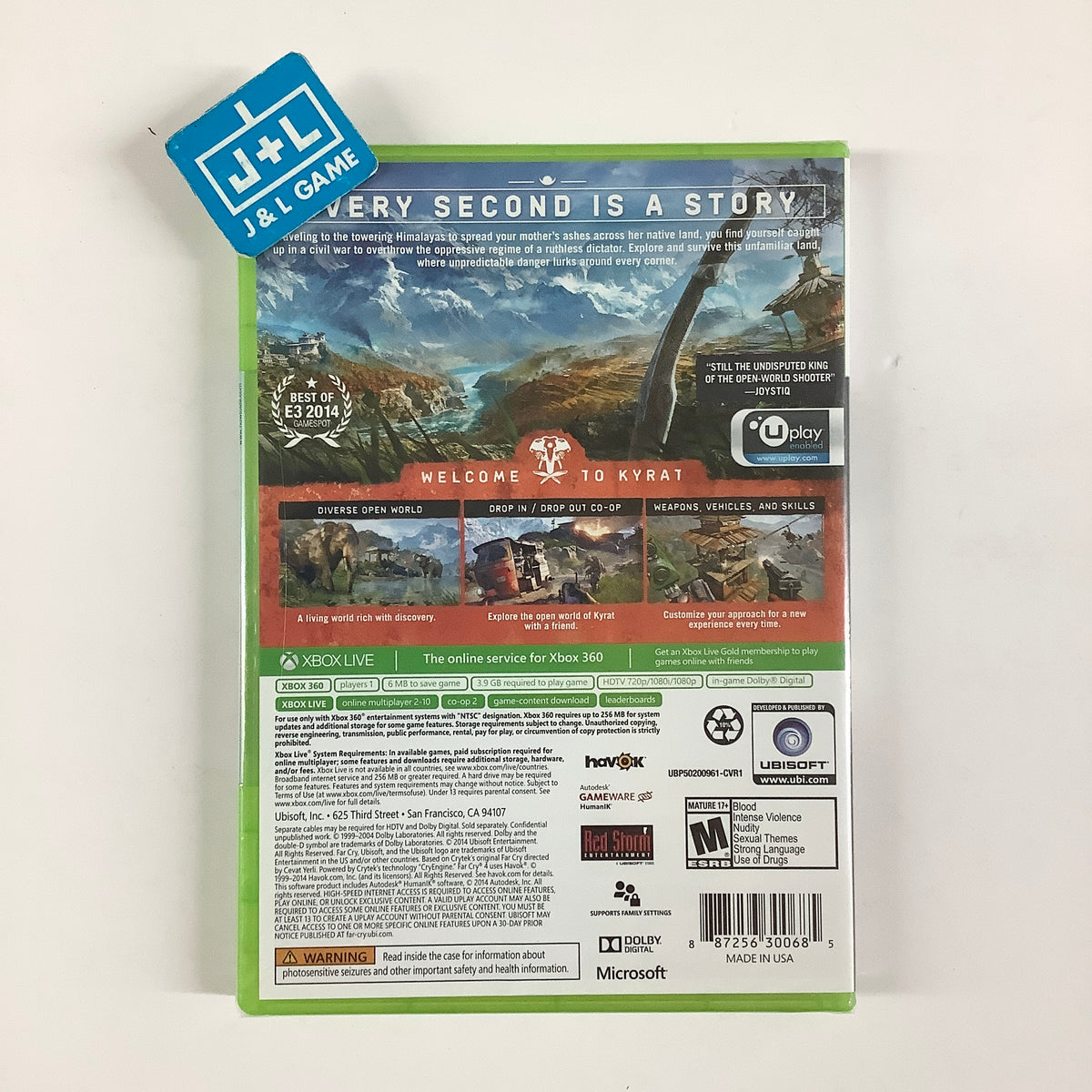 Far Cry 4 - Xbox 360 Video Games Ubisoft