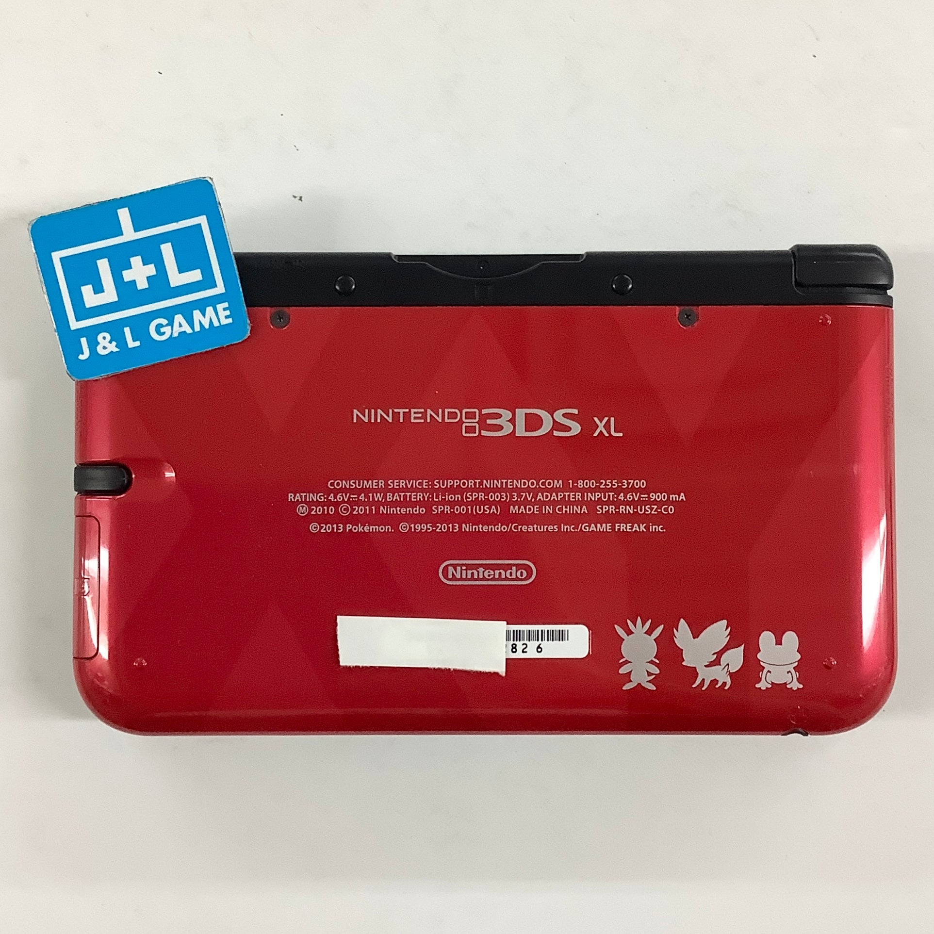 Nintendo 3DS XL Console (Pokémon X & Y Limited Edition Red) - Nintendo 3DS [Pre-Owned] Consoles Nintendo