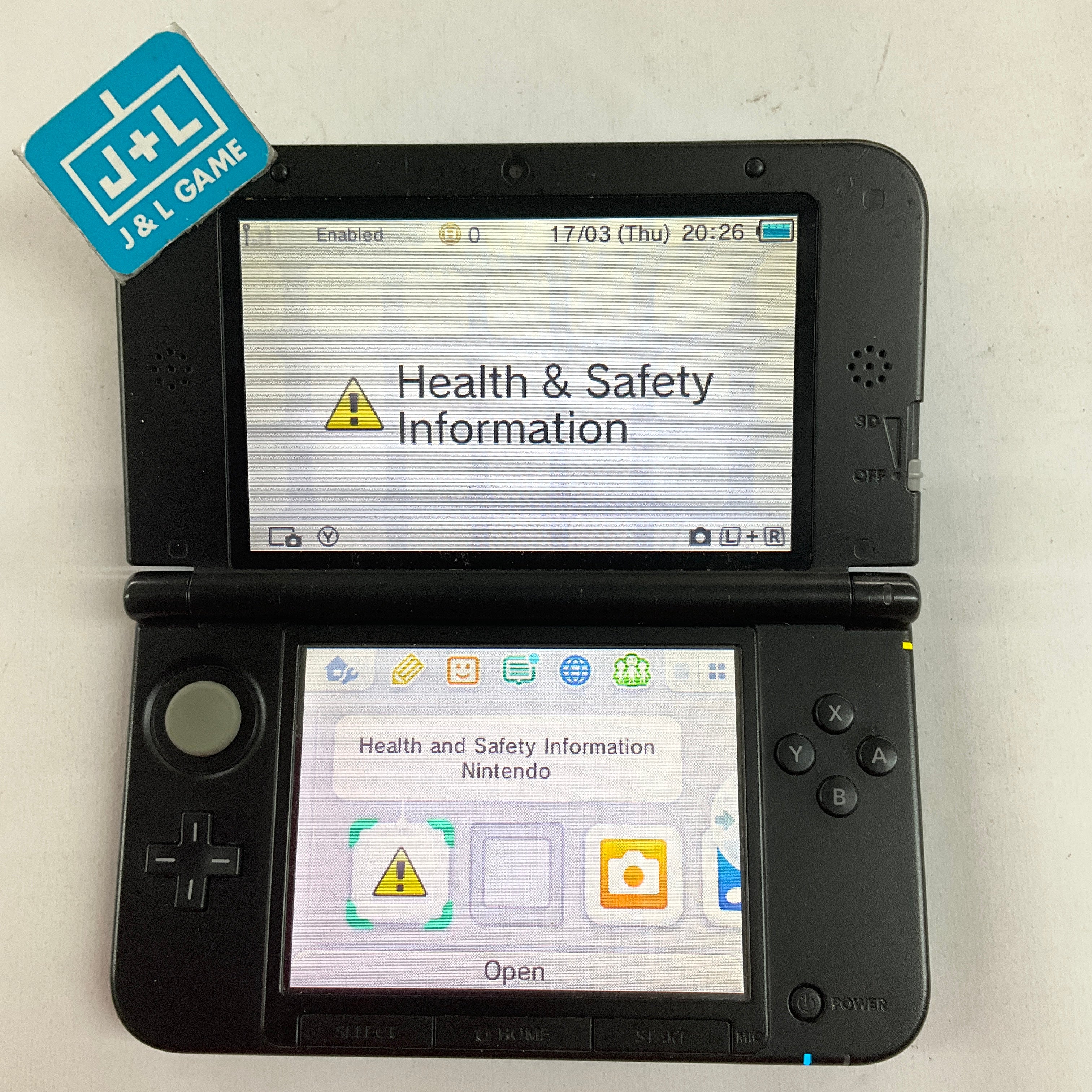 Nintendo 3DS XL Console (Blue/Black) - Nintendo 3DS (Pre-Owned) (European Import) Consoles Nintendo