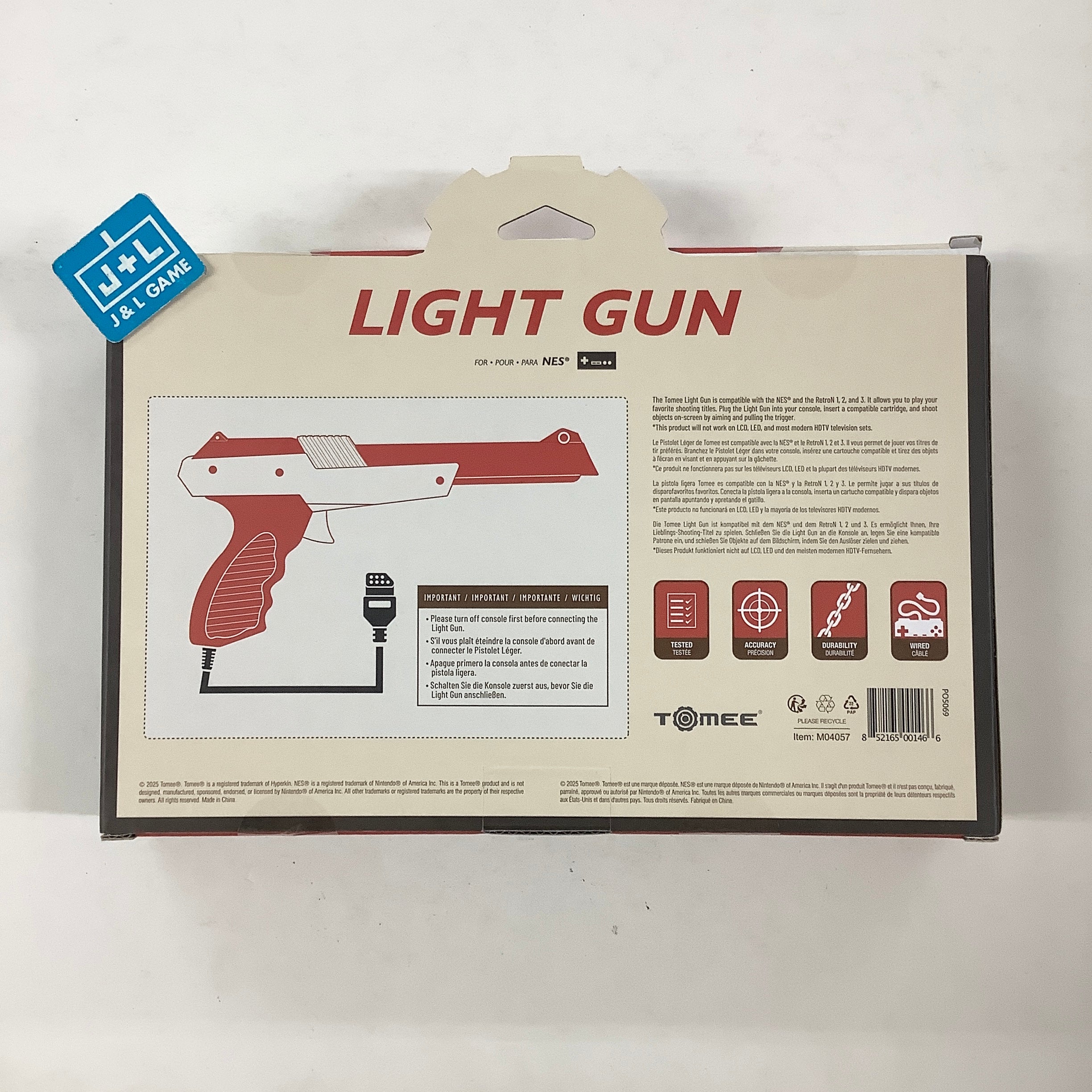 Light Gun for NES - (NES) Nintendo Entertainment System