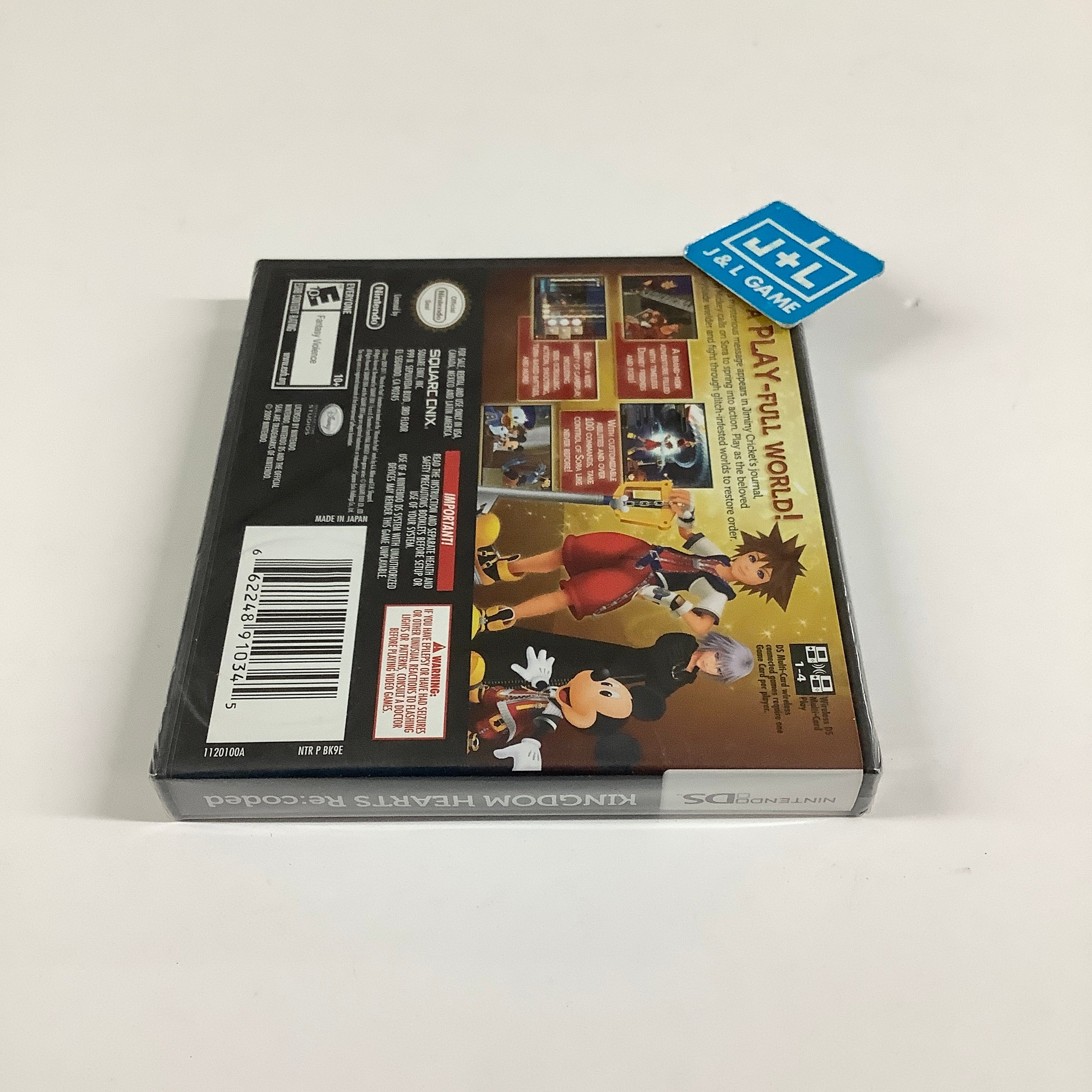 Kingdom Hearts Re:coded - (NDS) Nintendo DS Video Games Square Enix