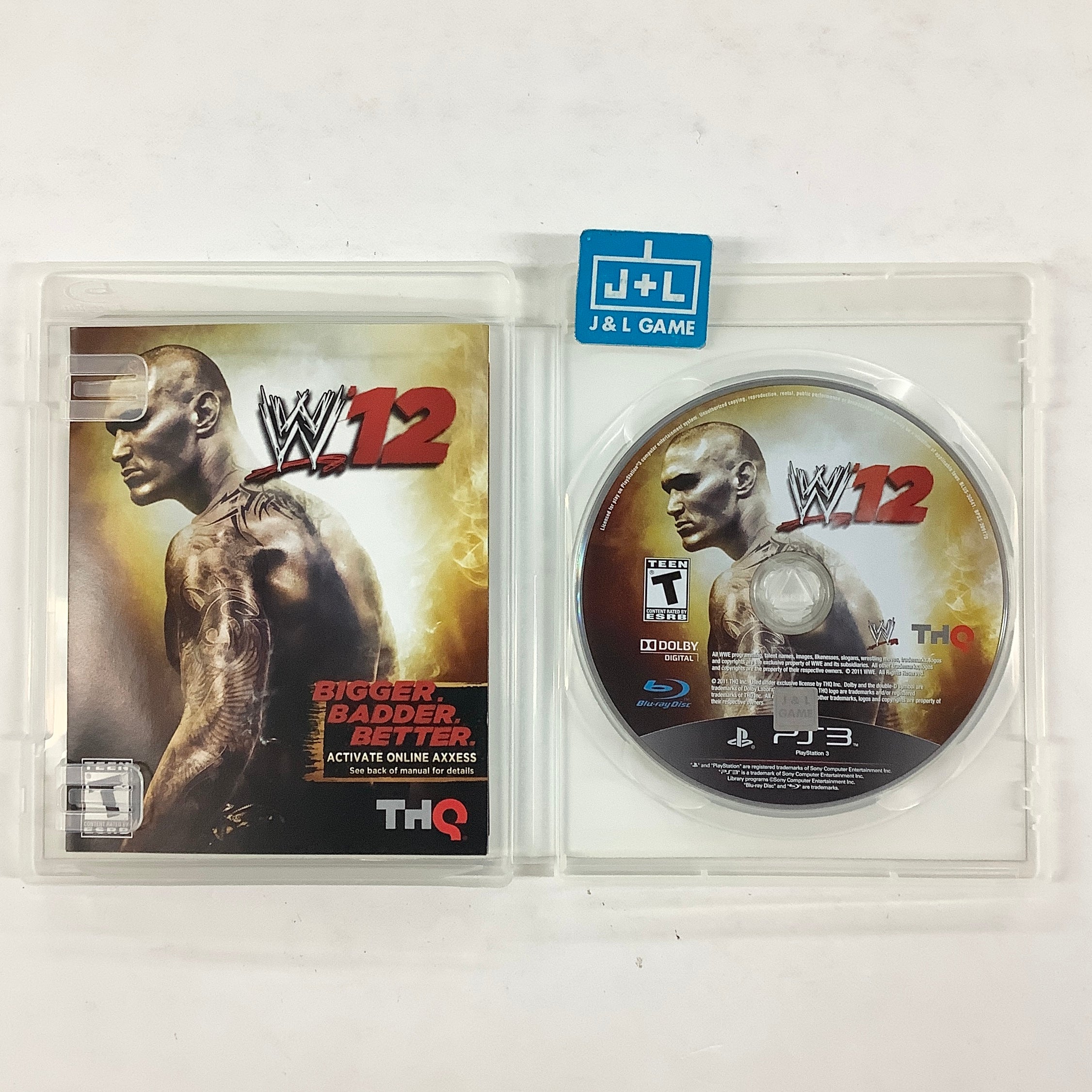 WWE '12 - (PS3) PlayStation 3 [Pre-Owned] Video Games THQ