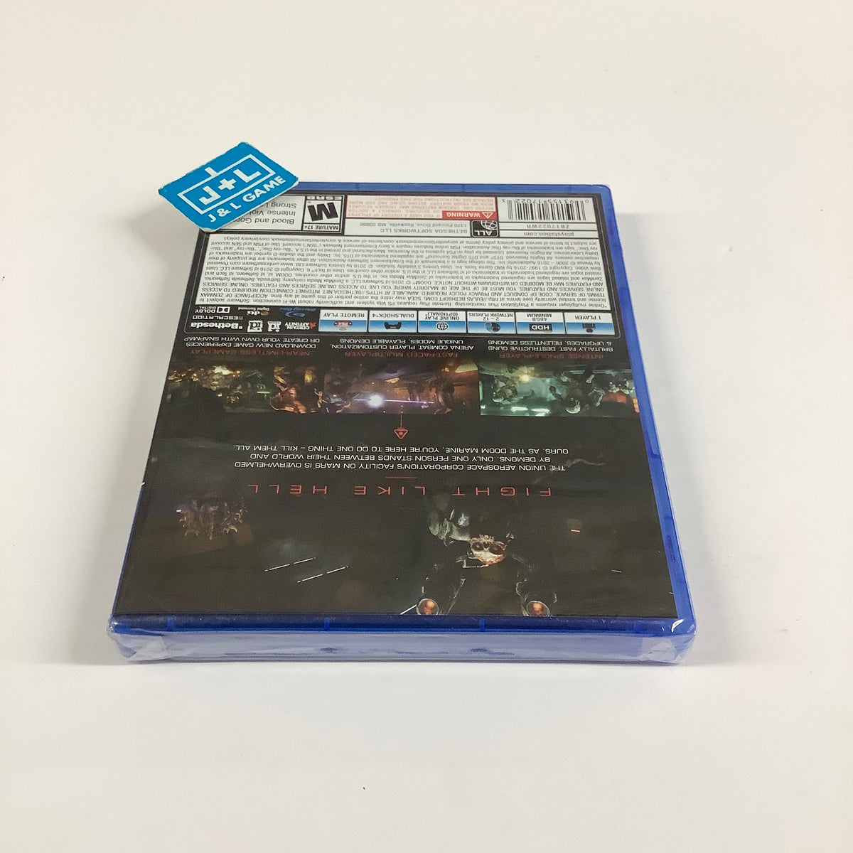 Doom - (PS4) PlayStation 4 Video Games Bethesda
