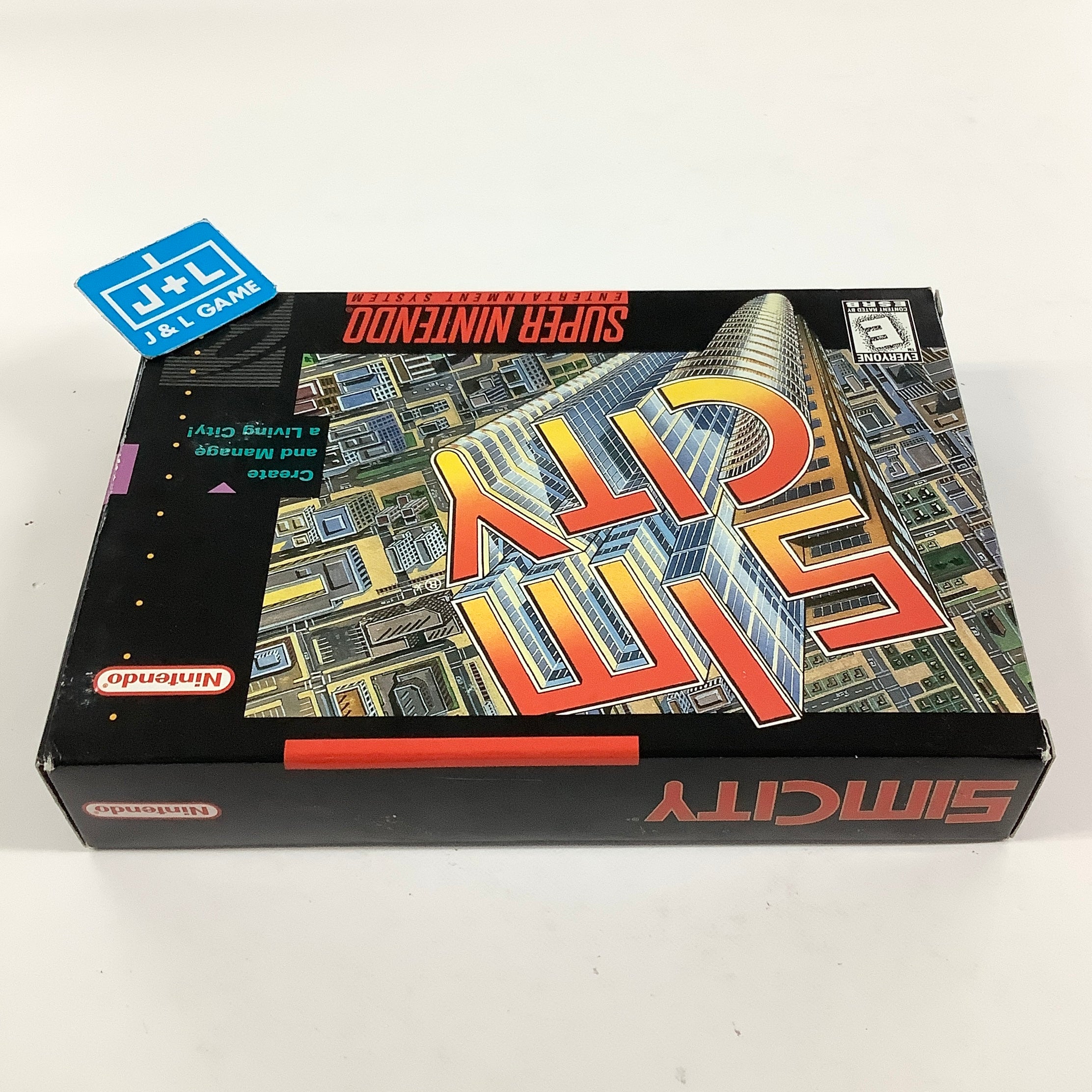 SimCity - (SNES) Super Nintendo [Pre-Owned]