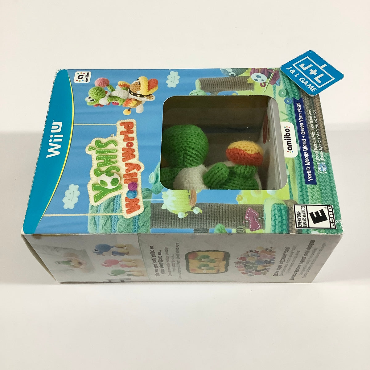 Yoshi's Woolly World + Green Yarn Yoshi amiibo - Nintendo Wii U [Pre-Owned]