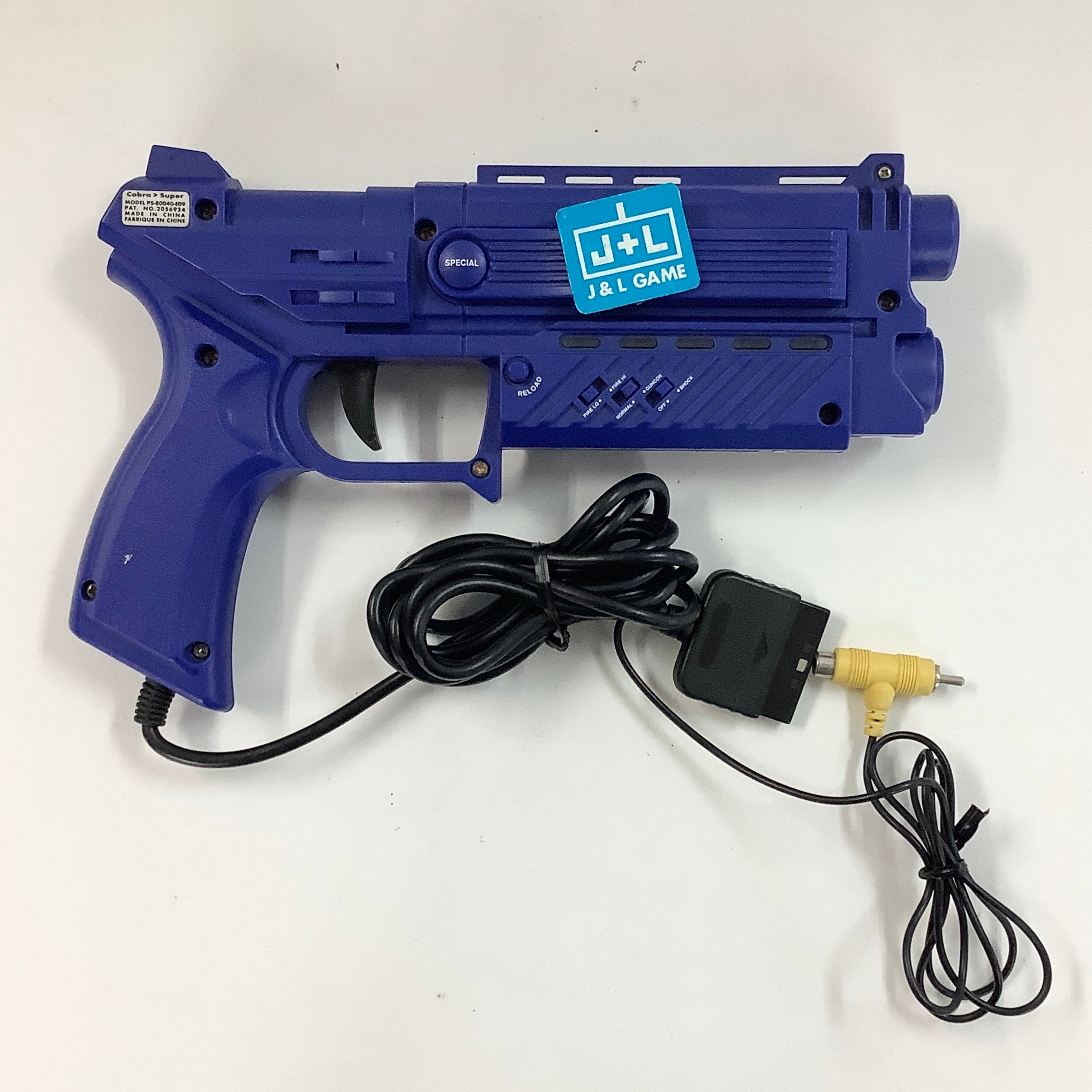 Nyko Super Cobra Blue Light Gun - (PS1) PlayStation 1 [Pre-Owned]