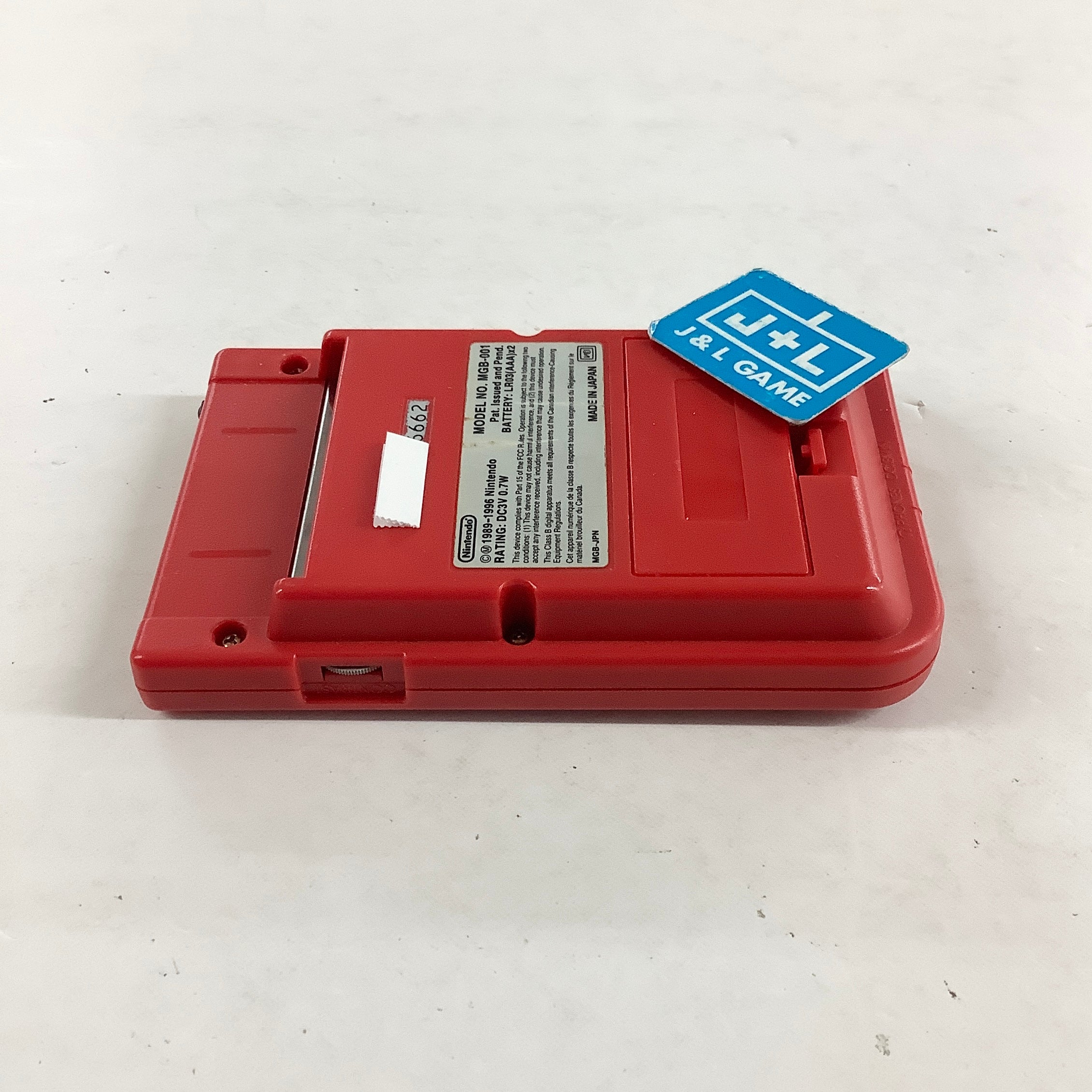 Nintendo Game Boy Pocket (Red with backlight) - (GBP) Game Boy Pocket [Pre-Owned] Consoles Nintendo