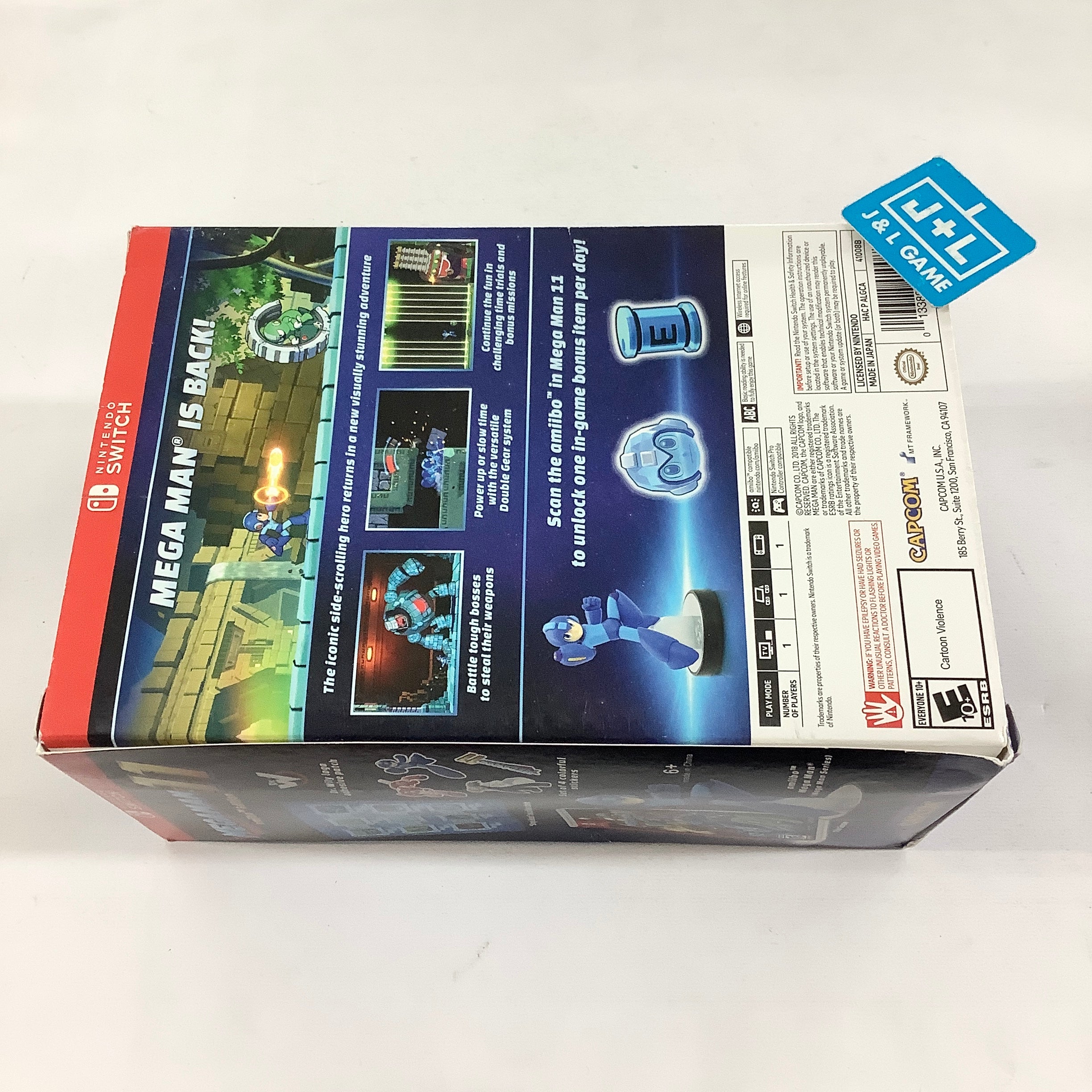 Mega Man 11 Amiibo Edition - (NSW) Nintendo Switch Video Games Capcom