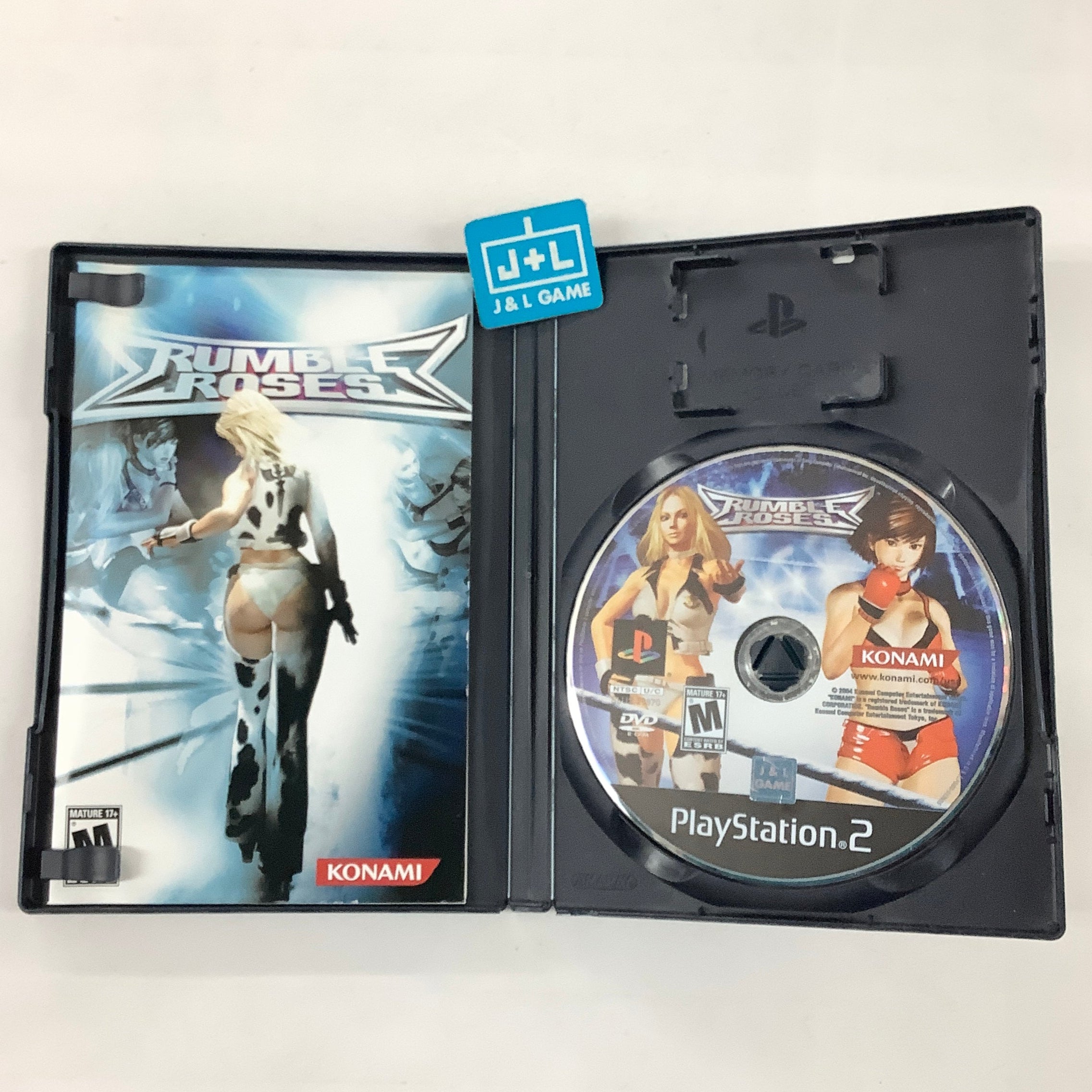 PS2販促ポスター RUMBLEROSES PlayStation2 プレステ2 Buy Rumble Roses for PS2 | retroplace