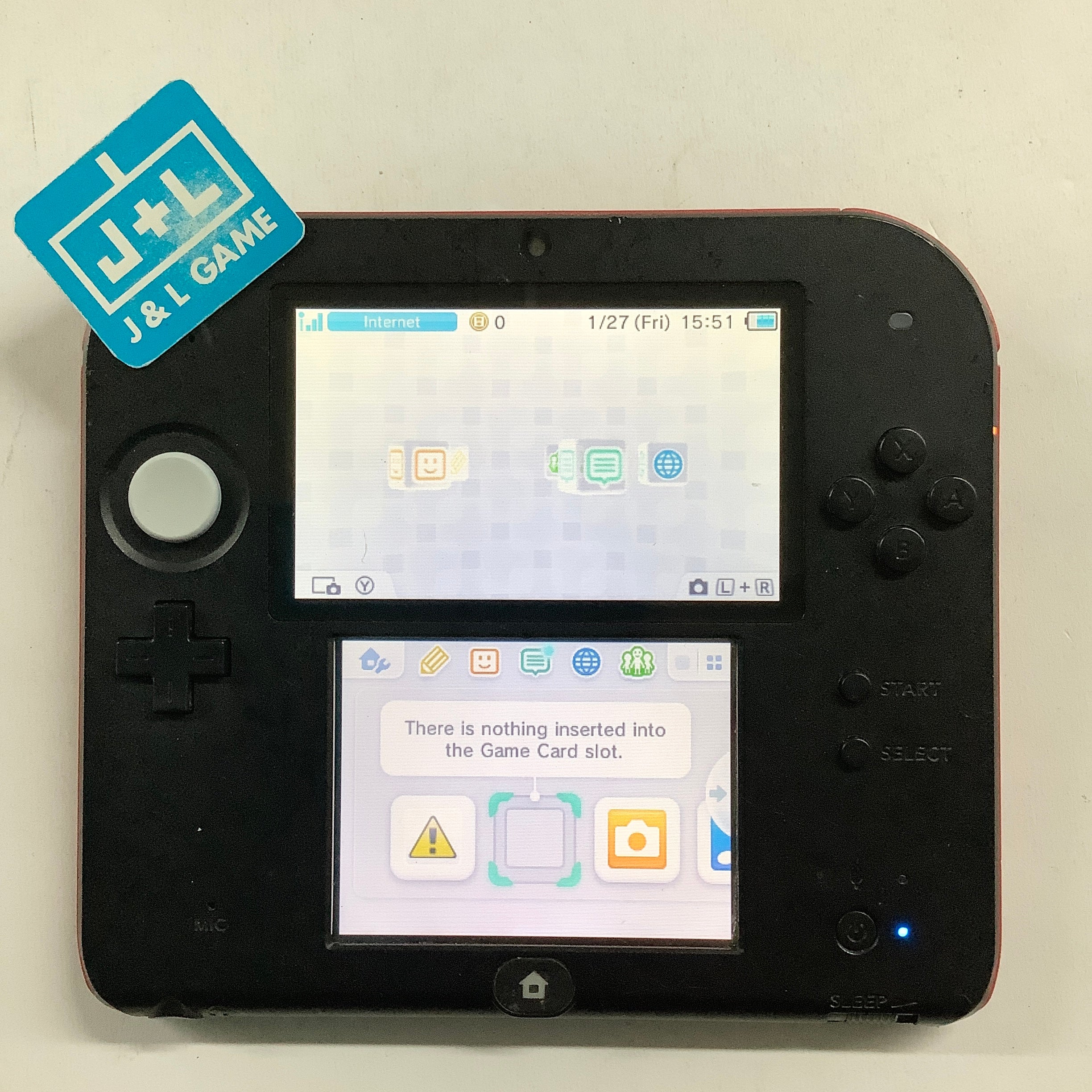 Nintendo 2DS Console (Crimson Red) - Nintendo 3DS [Pre-Owned] CONSOLE Nintendo