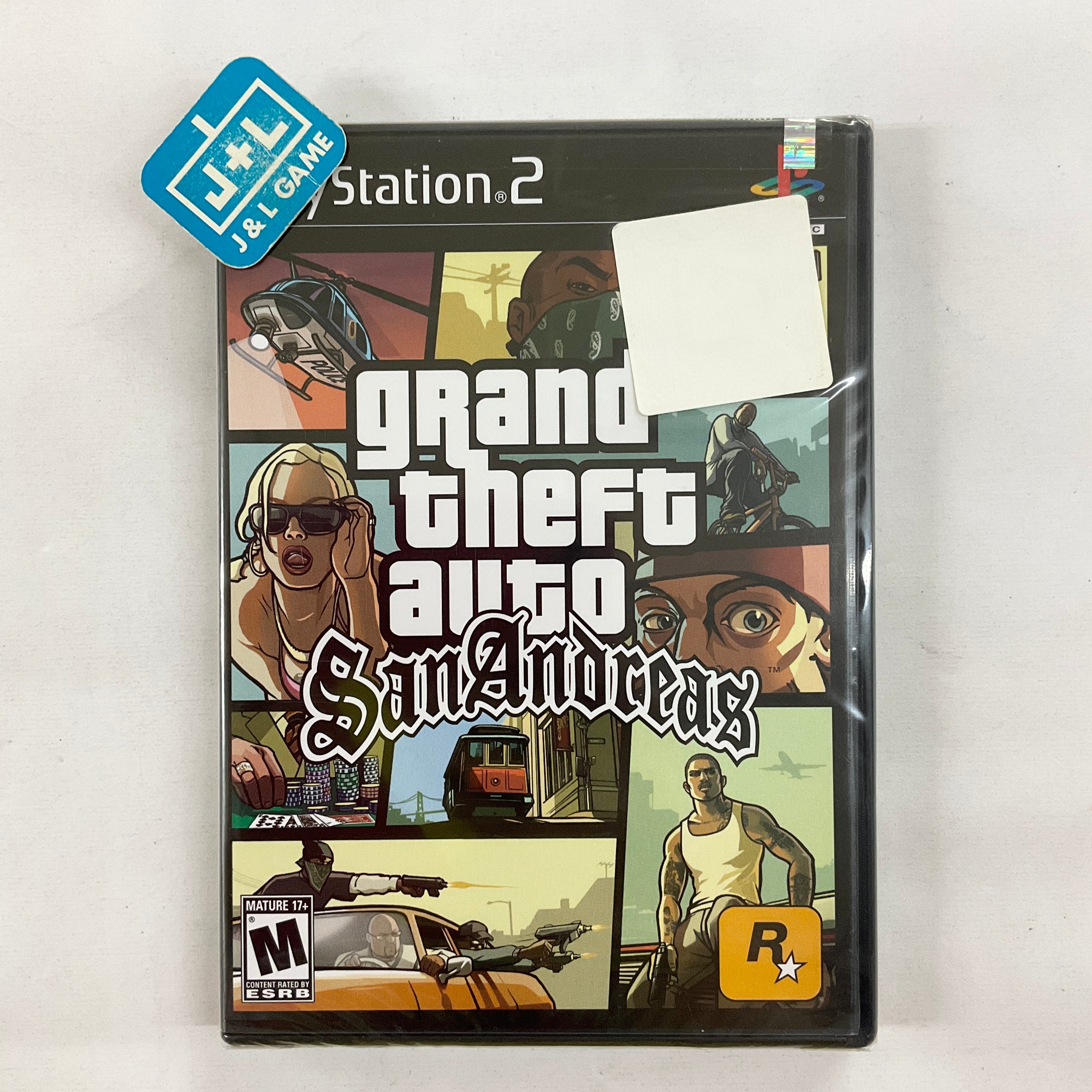 Grand Theft Auto: San Andreas - (PS2) PlayStation 2 Video Games Rockstar Games   