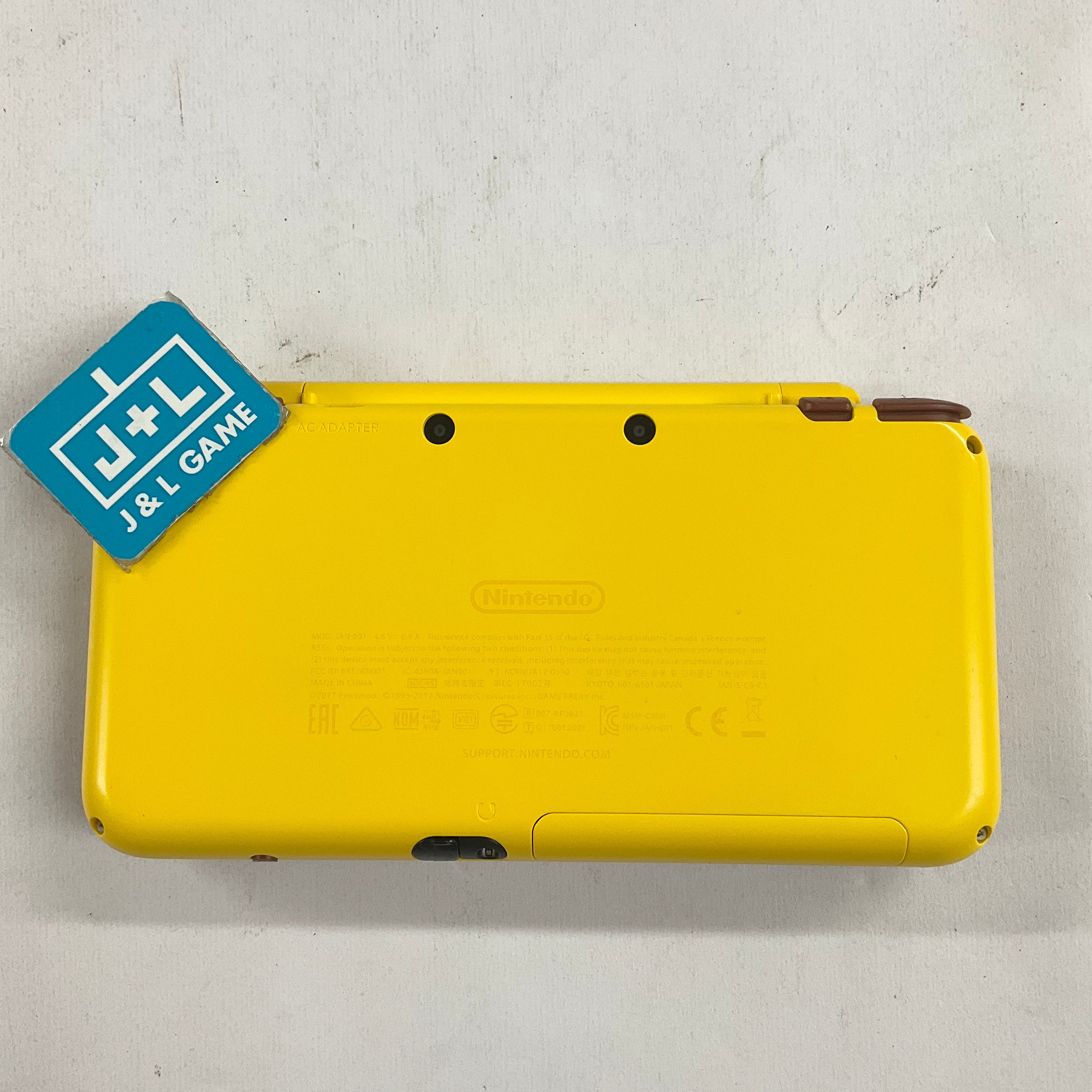 New Nintendo 2DS XL Console (Pikachu Edition) - Nintendo 3DS [Pre-Owned] Consoles Nintendo