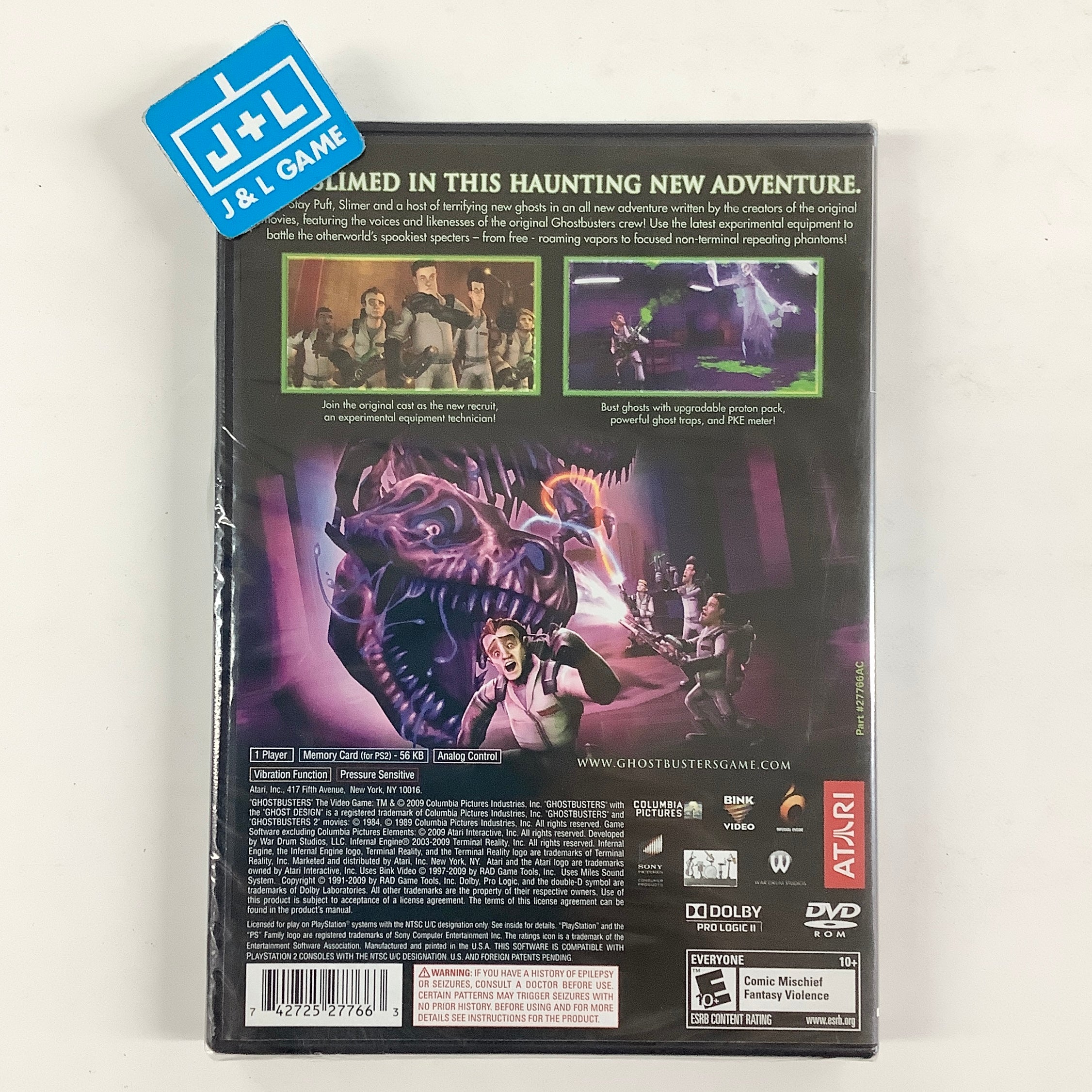 Ghostbusters: The Video Game - (PS2) PlayStation 2 Video Games Atari SA