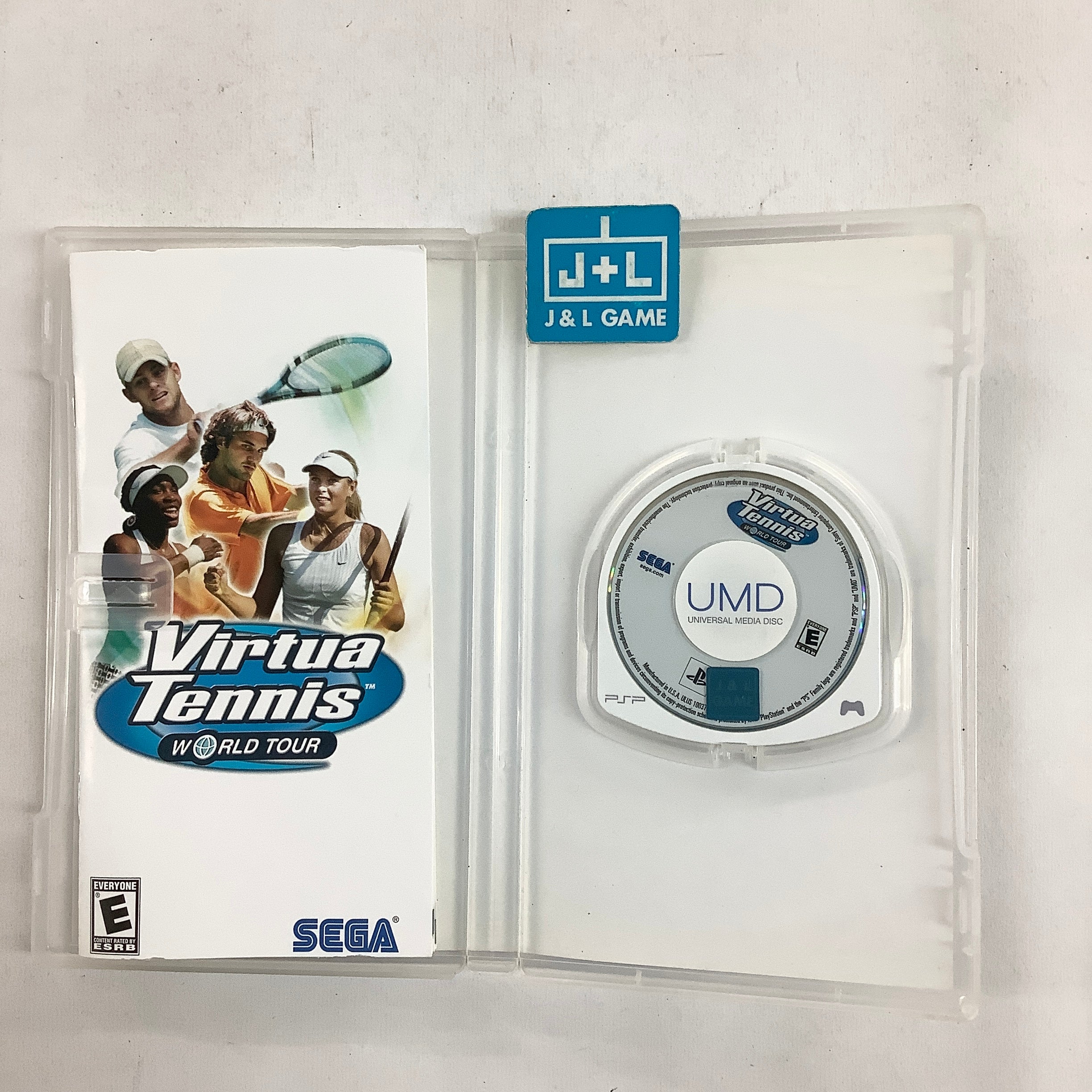 Virtua Tennis World Tour - Sony PSP [Pre-Owned] Video Games Sega